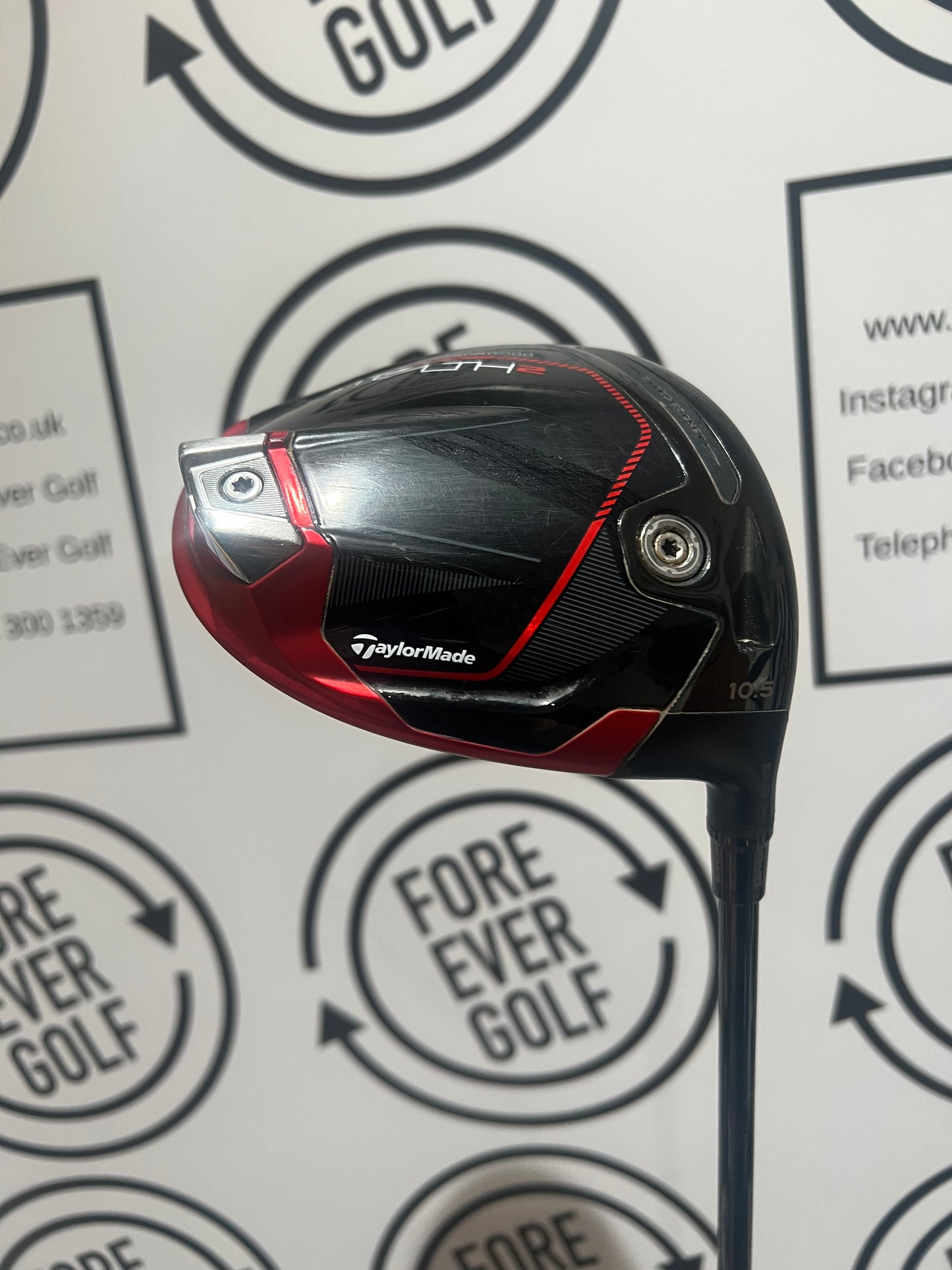 TAYLORMADE STEALTH 2 DRIVER / 10.5 Deg / 50g Reg Flex