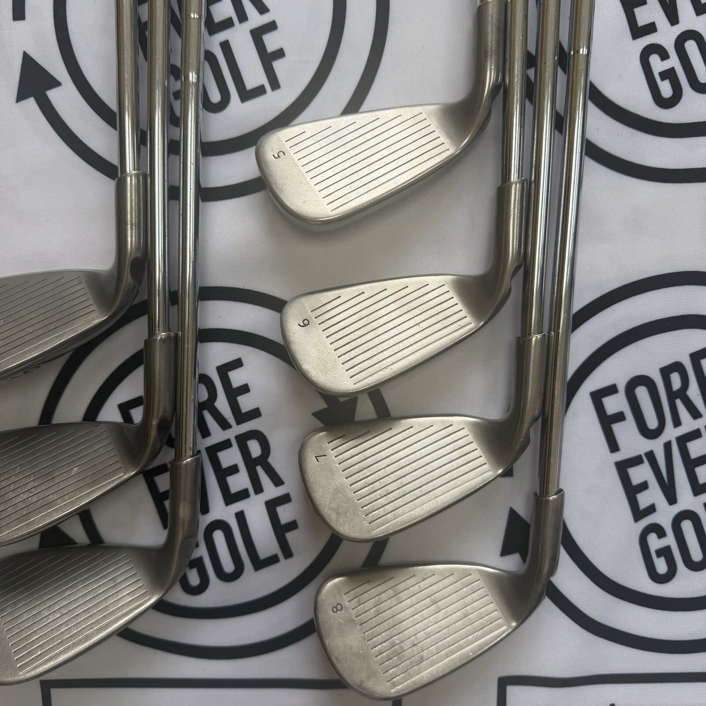PING G25 IRONS / 5 - PW + SW / RH / White Dot / Reg Flex / GOOD USED