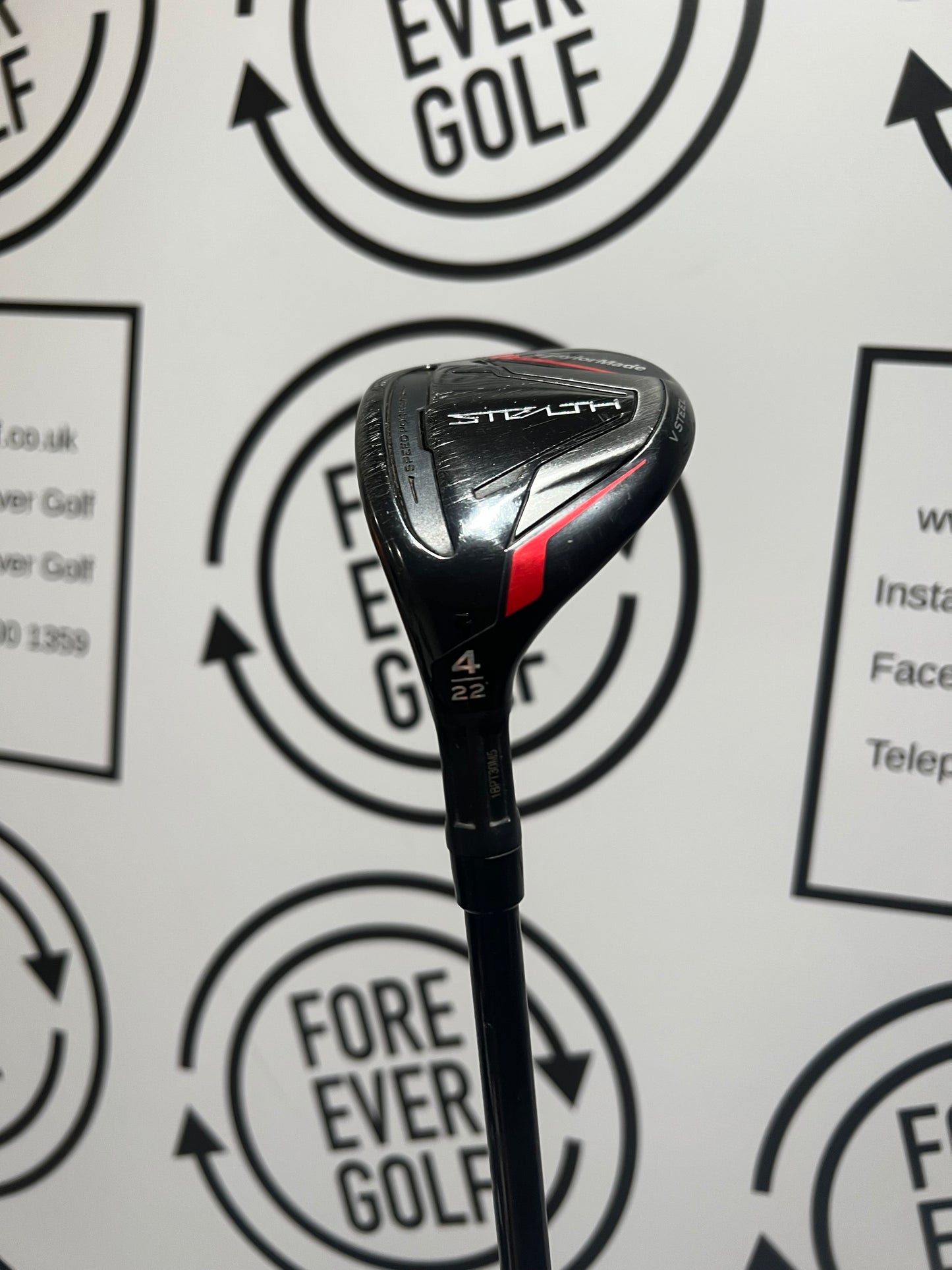 TAYLORMADE STEALTH 4 HYBRID / 22 Deg / LH / 60g Reg Flex