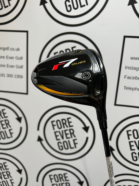 TAYLORMADE R7 QUAD MINI DRIVER / 11.5 Deg / 50g Reg Flex
