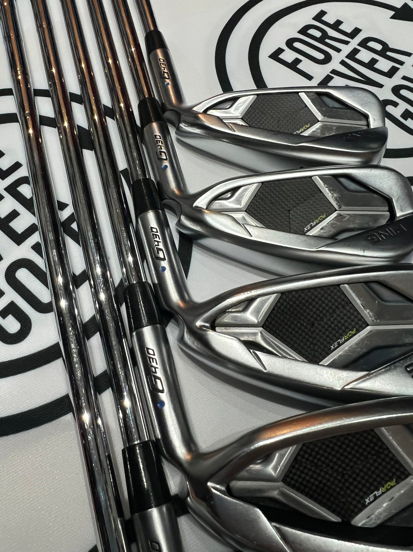 PING G430 IRONS / 5 - PW / Blue Dot / Mens RH / 98g Reg Flex