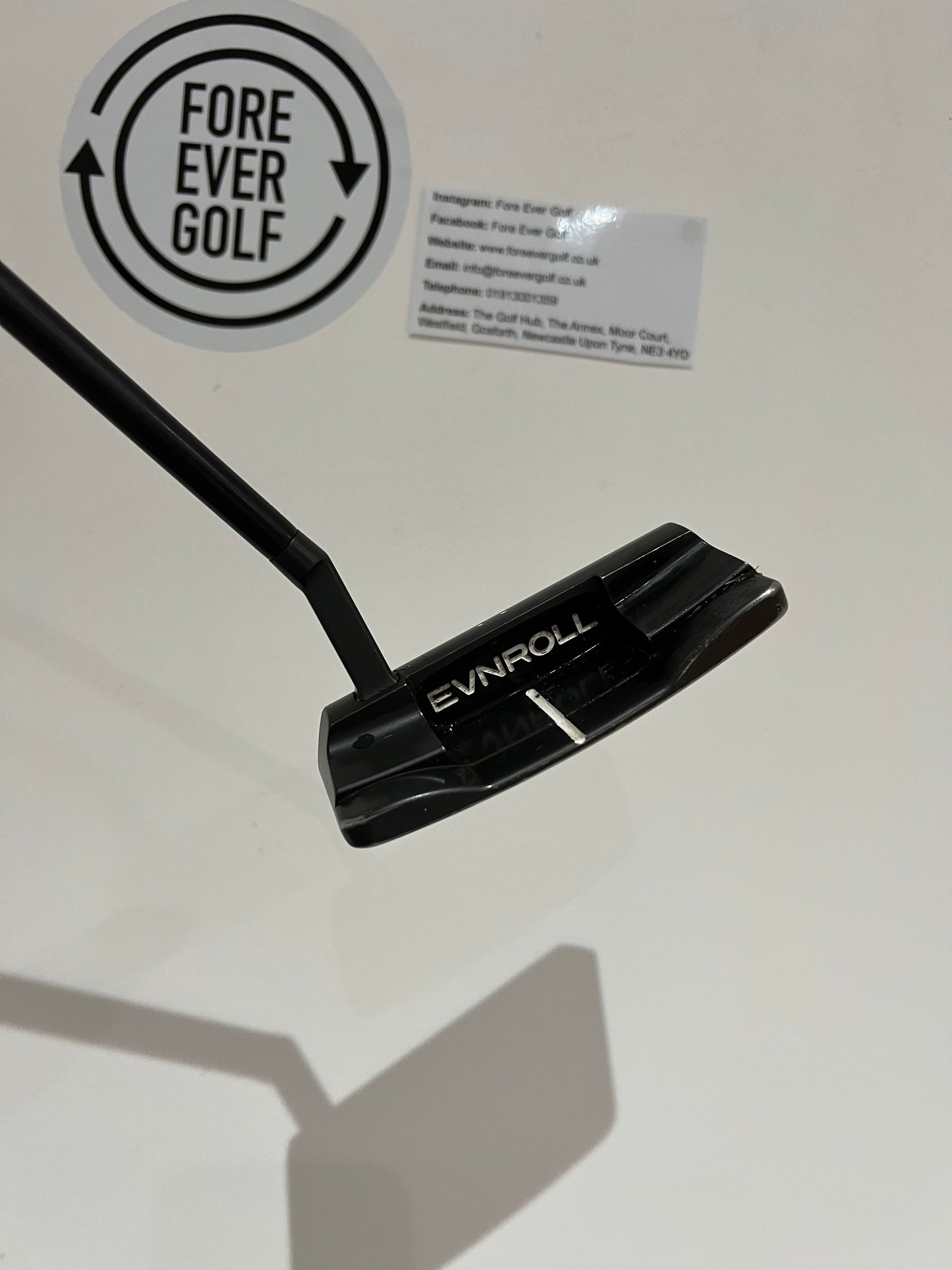 EVNROLL ER2v PUTTER, Mens RH, 34” in Length
