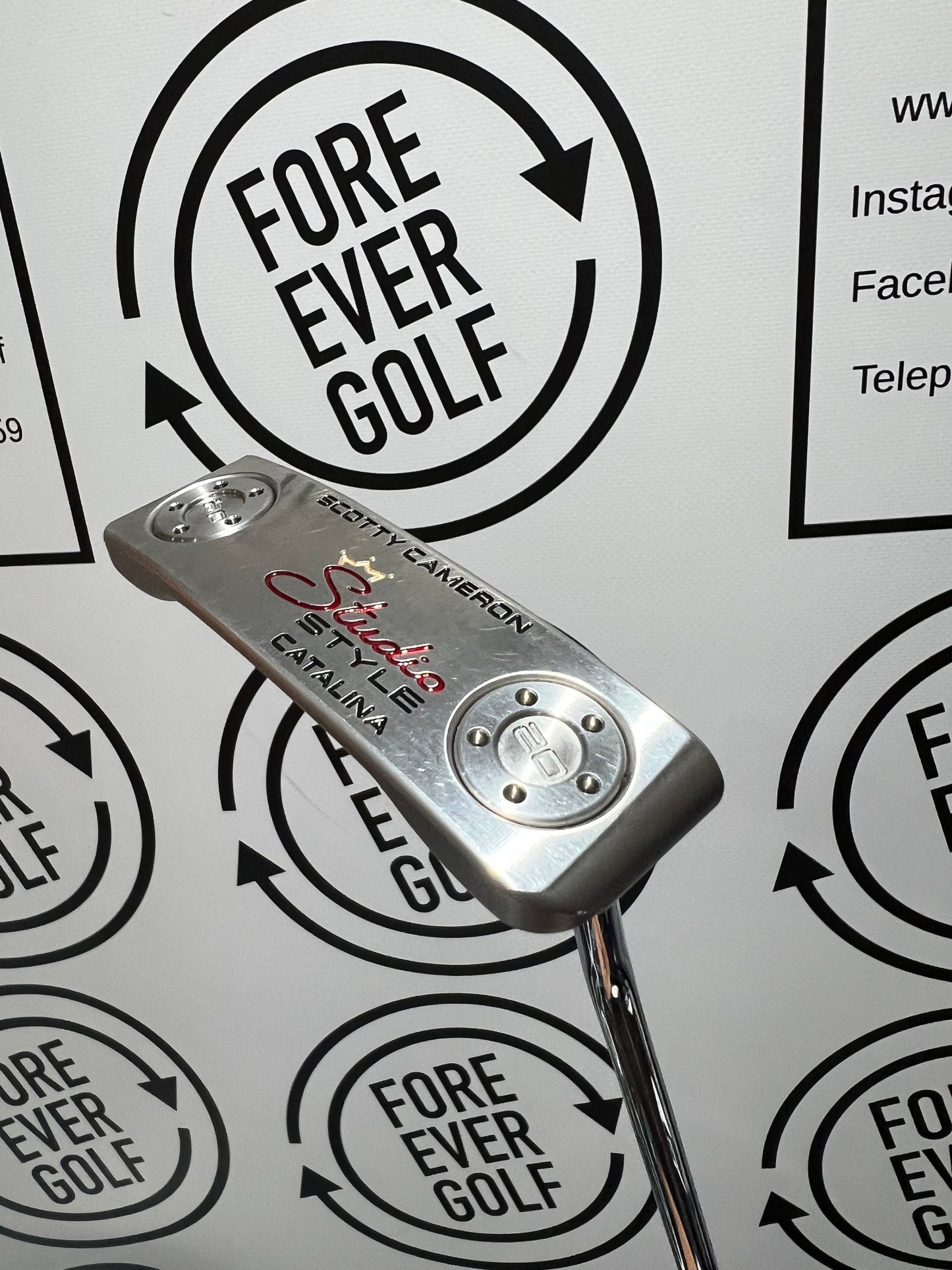 SCOTTY CAMERON STUDIO STYLE CATALINA PUTTER / 33” / RH