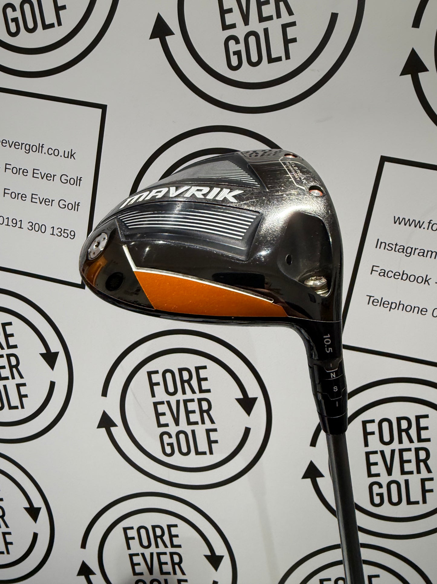 CALLAWAY MAVRIK DRIVER / 10.5 Deg / RH / 55g Regular Flex