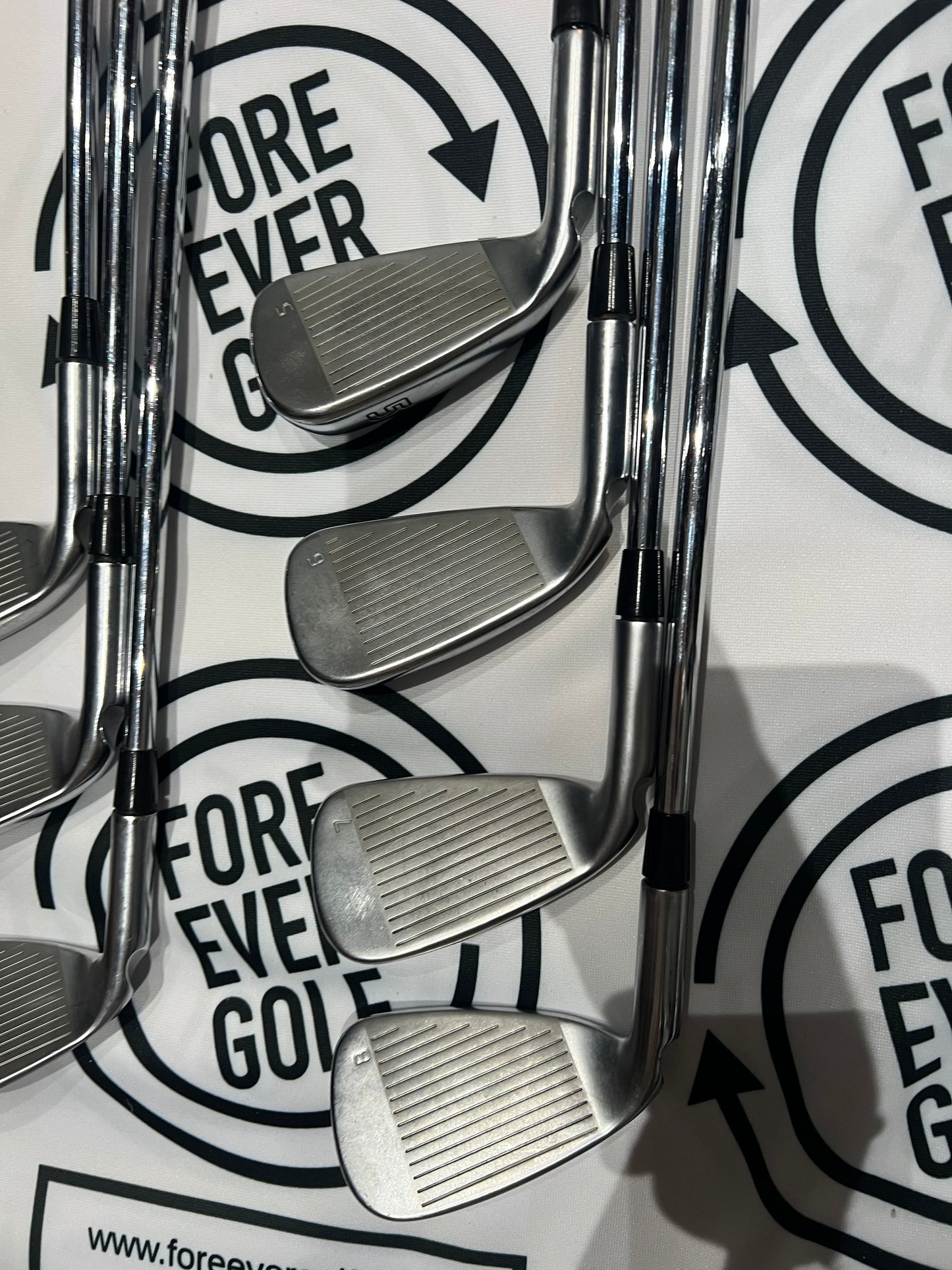 PING G410 IRONS / 5 - SW / Mens RH / Blue Dot / 98g Reg Flex