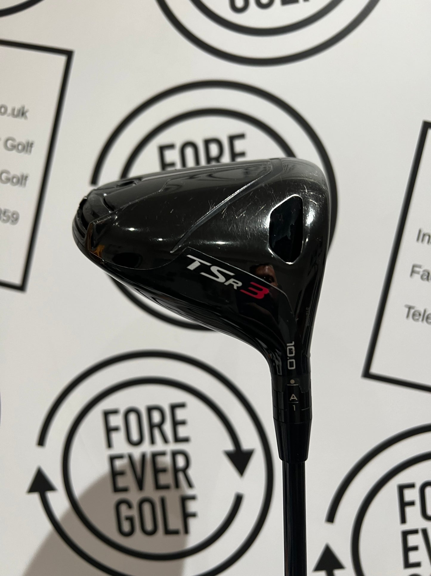 TITLEIST TSR3 DRIVER / 10 Degree / Mens RH / 55g Stiff Flex