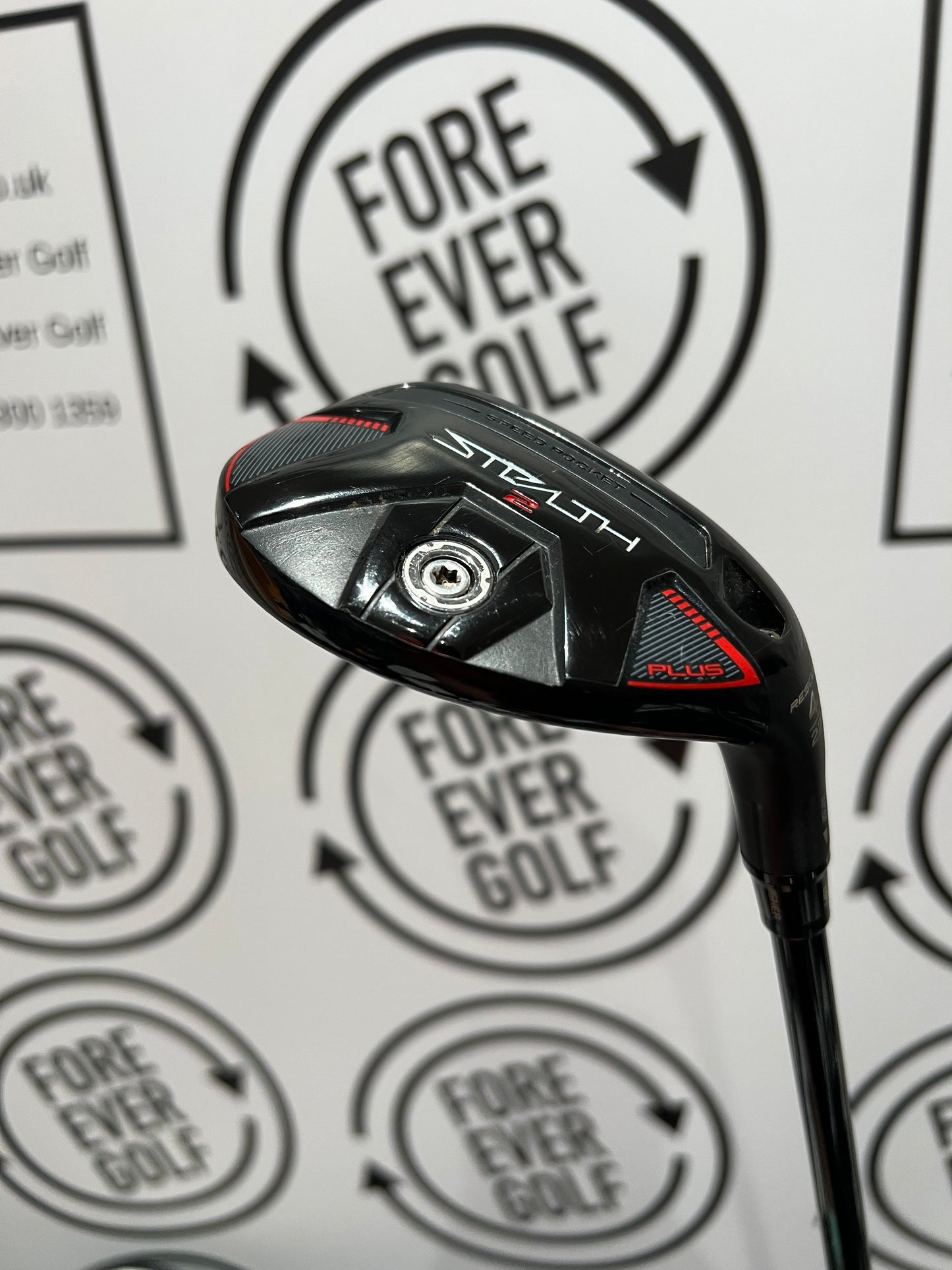 TAYLORMADE STEALTH 2 PLUS 4 HYBRID / 22 Deg / RH / 85g Stiff Flex