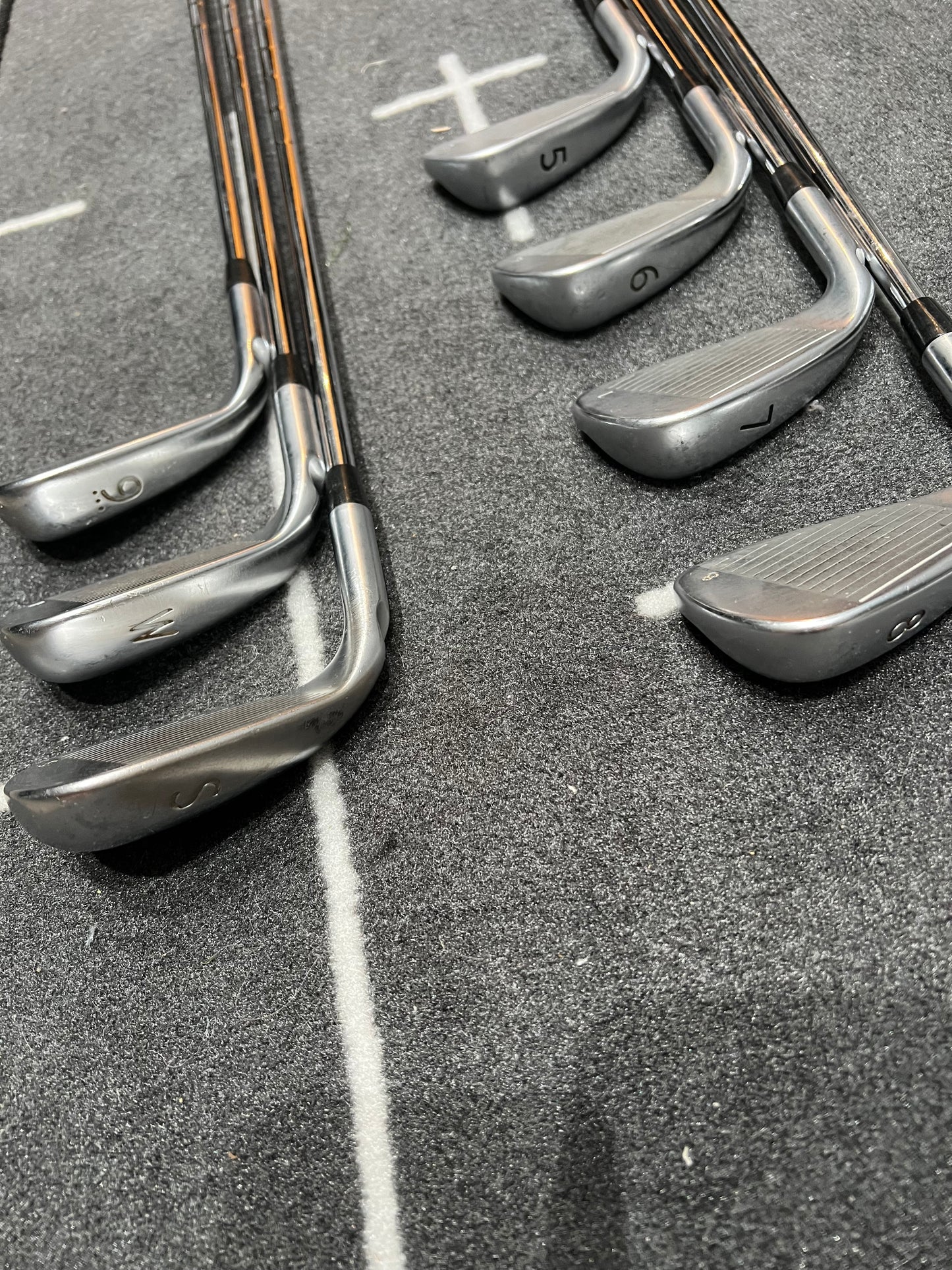 PING G400 IRONS (5 - SW), Mens RH, Regular Flex