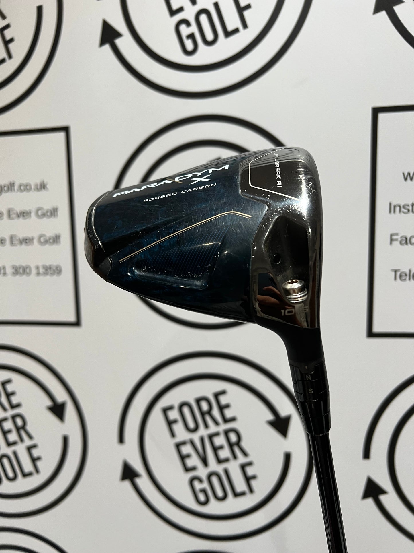 CALLAWAY PARADYM X DRIVER / 10.5 Degree / RH / 65g Stiff Flex