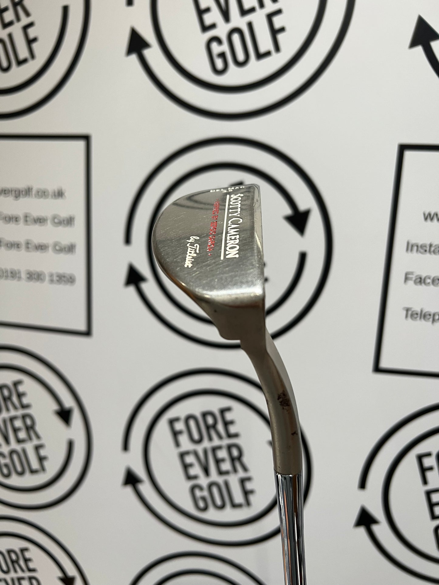 SCOTTY CAMERON ‘Inspired by Sergio Garcia’ Del Mar 3.5 Putter / 35” / RH