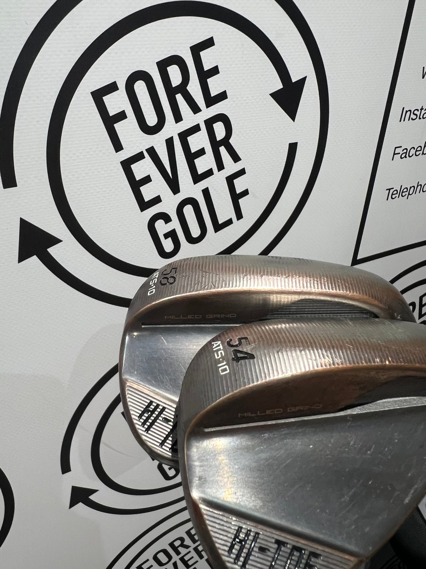 TAYLORMADE HI-TOE 4 WEDGES / 54 & 58 / RH / 115g Wedge Flex