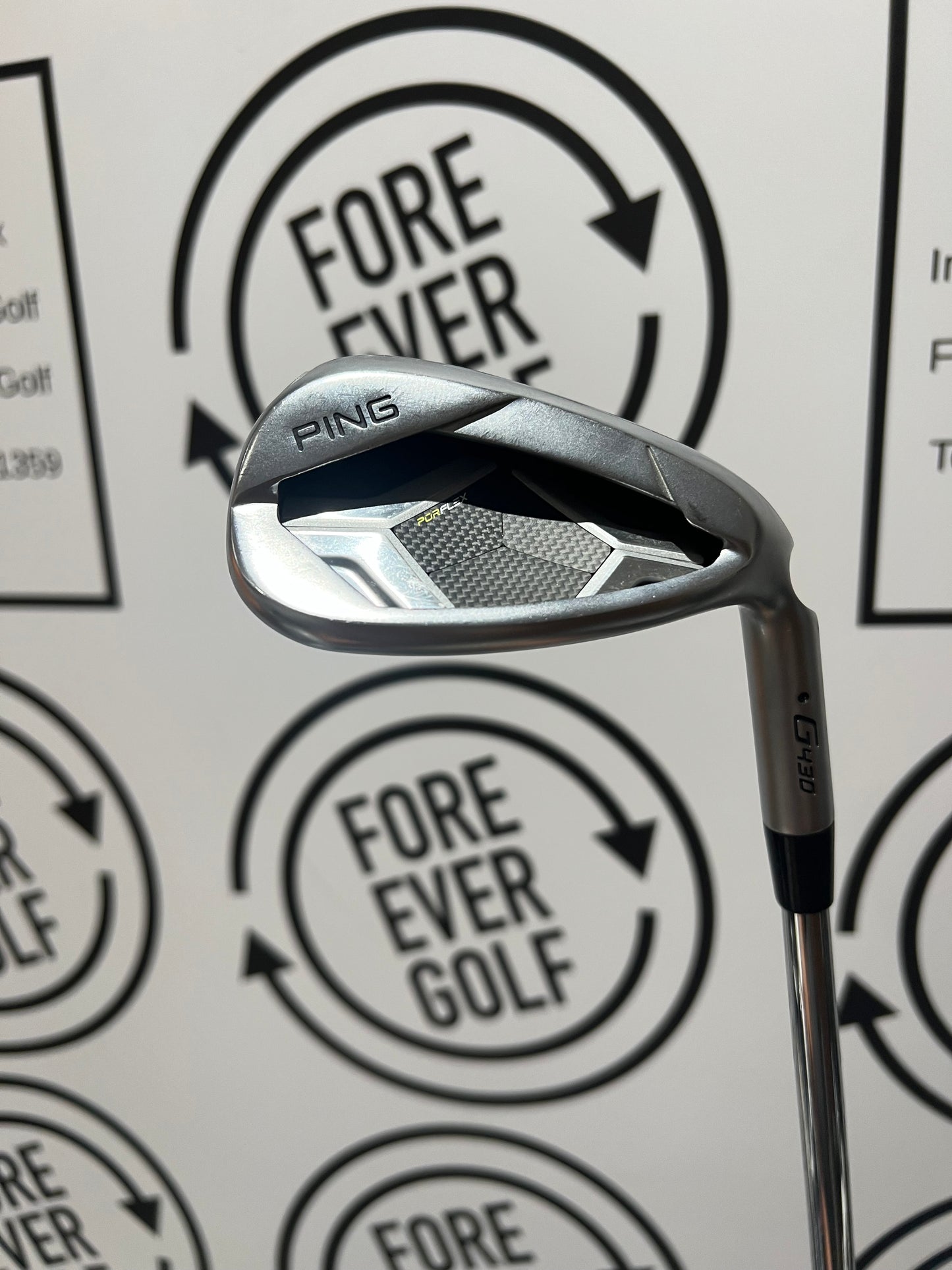 PING G430 SAND WEDGE / 54 Degree / Black Dot / RH / 98g Reg Flex