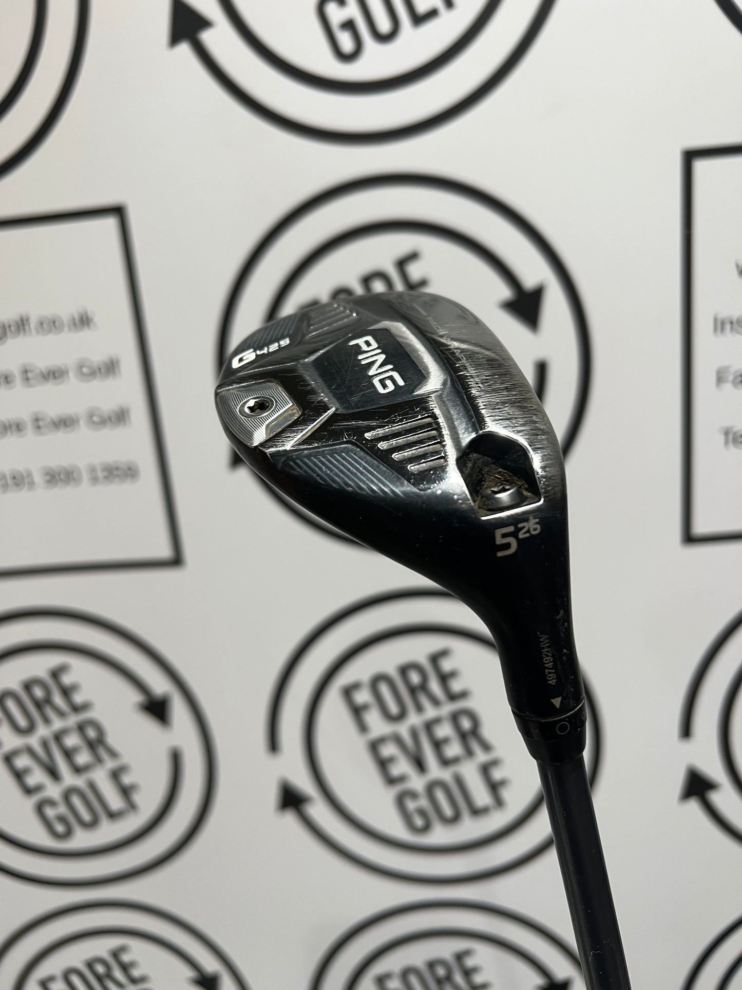 PING G425 5 HYBRID / 26 Deg / RH / 70g Soft Reg Flex