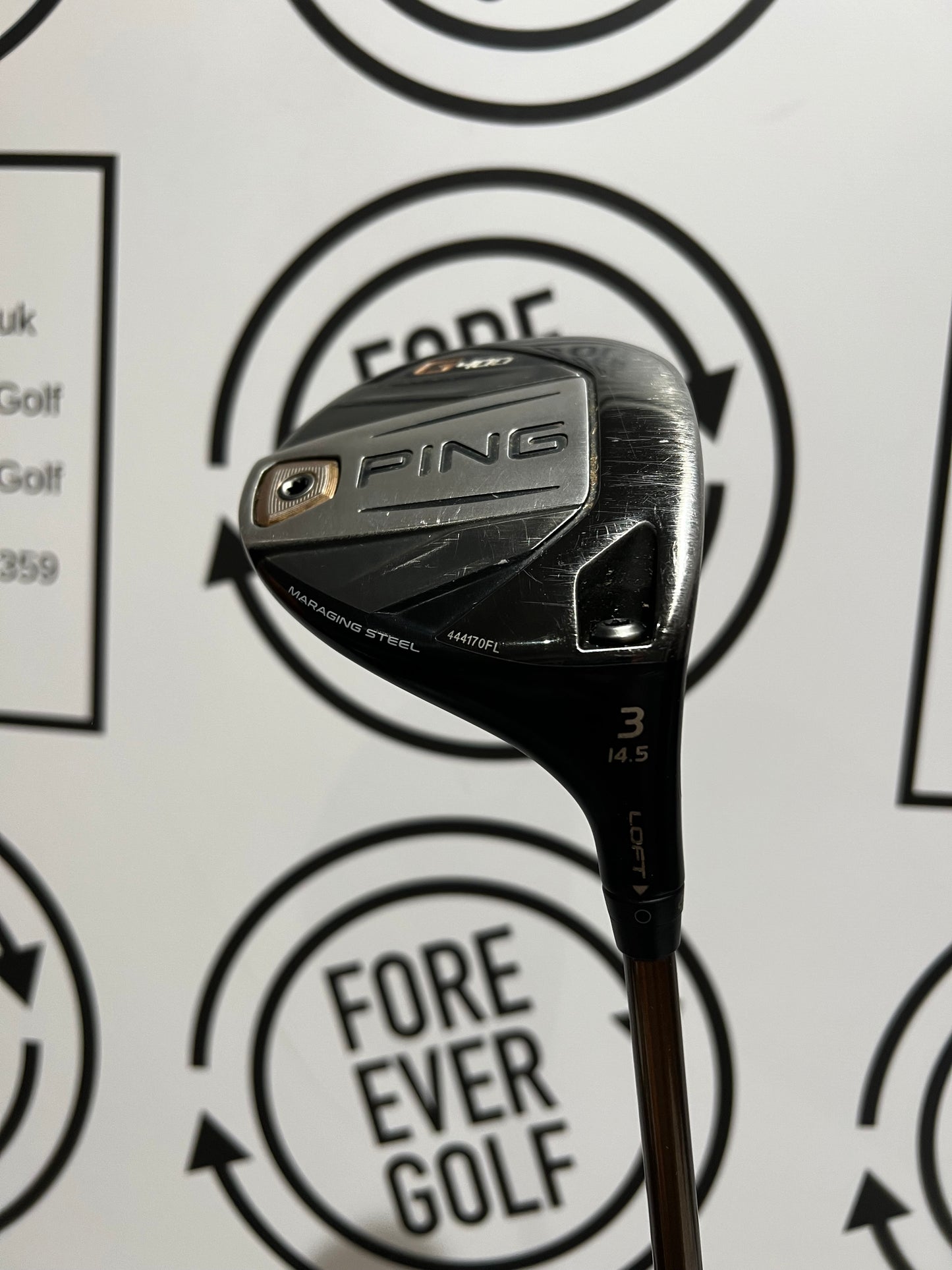 PING G400 3 WOOD / 14.5 Deg / Mens RH / 65g Reg Flex