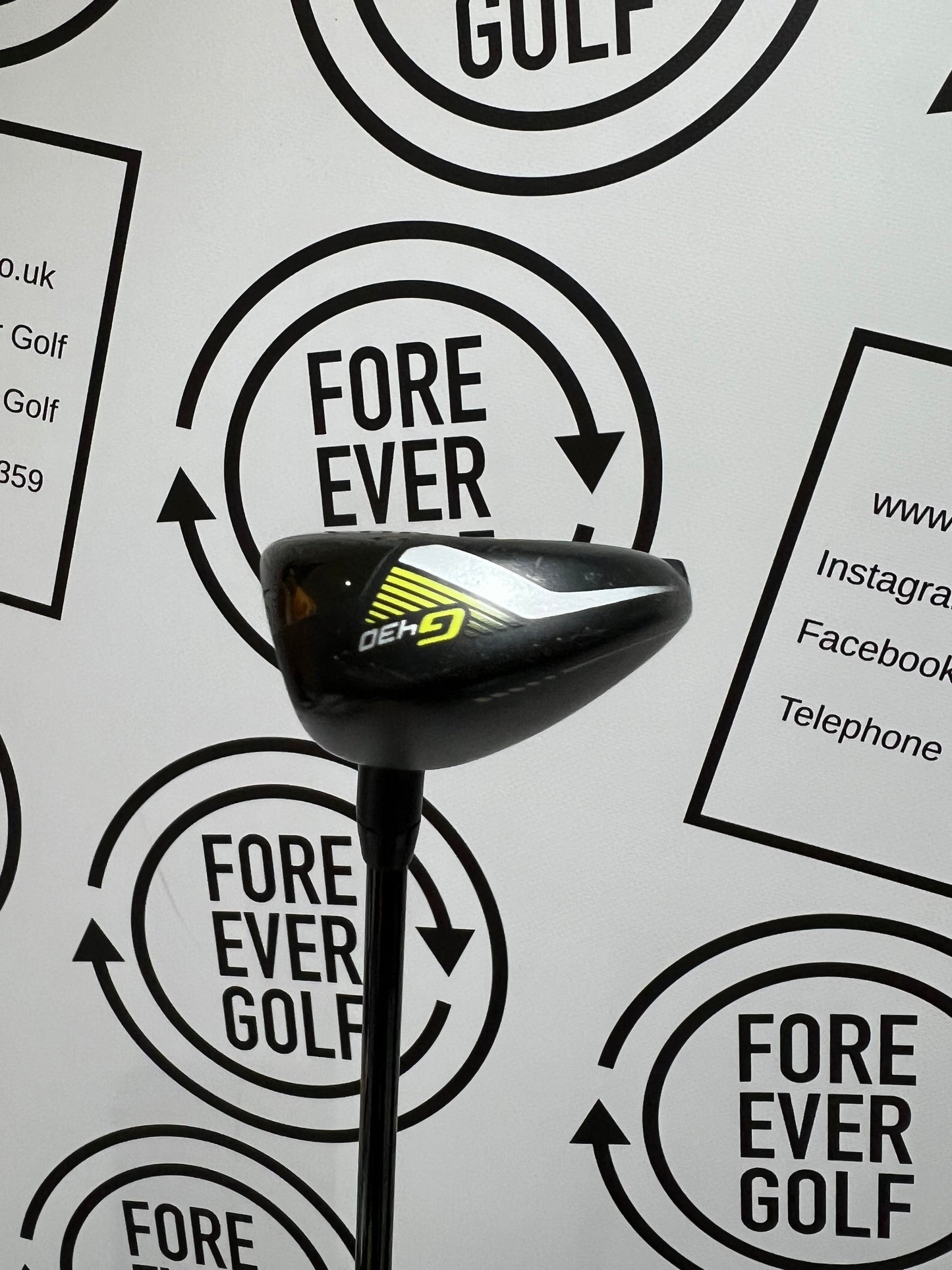 PING G430 4 HYBRID / 22 Degree / Mens RH / 80g Stiff Flex