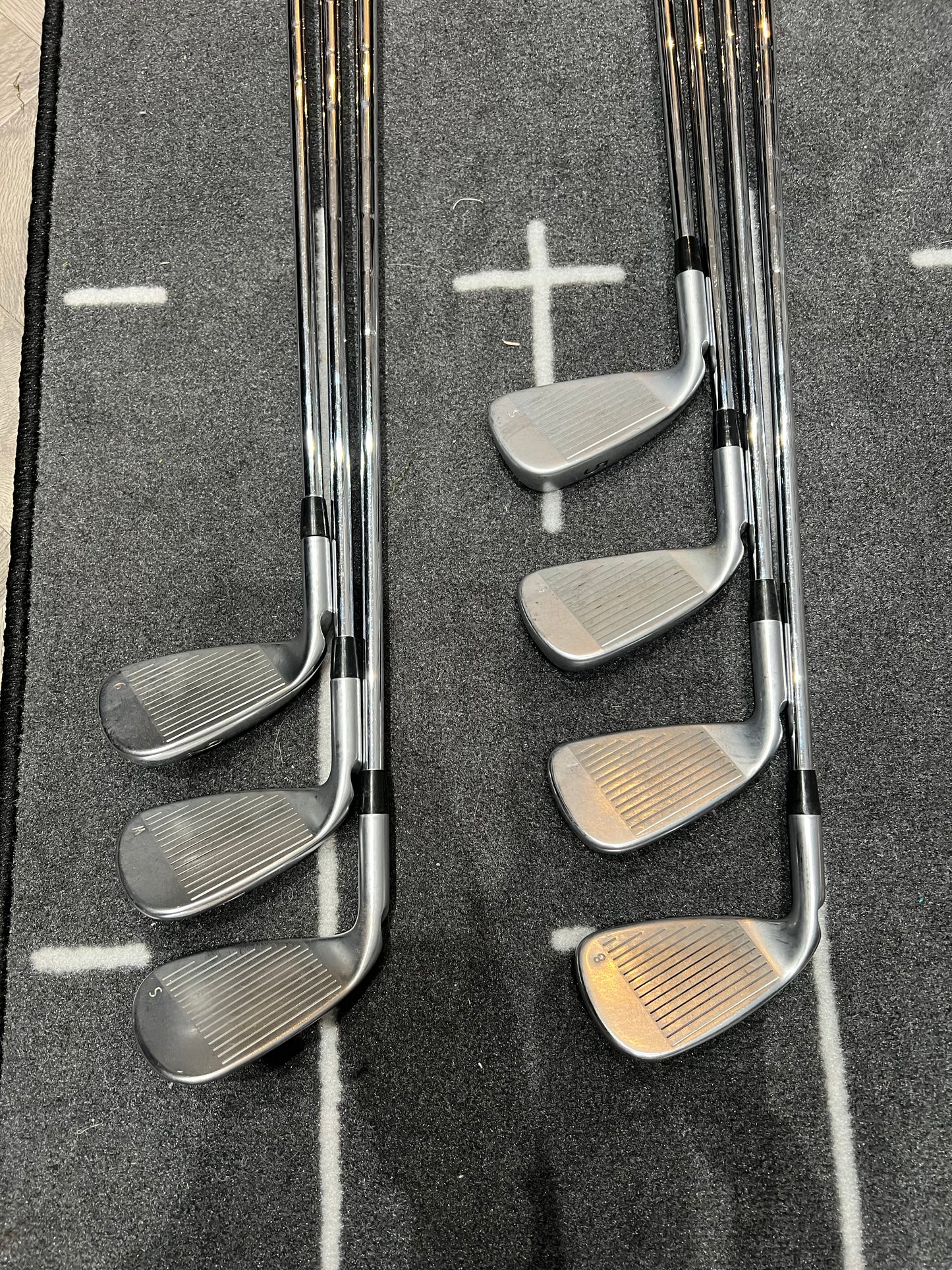 PING G400 IRONS (5 - SW), Mens RH, Regular Flex