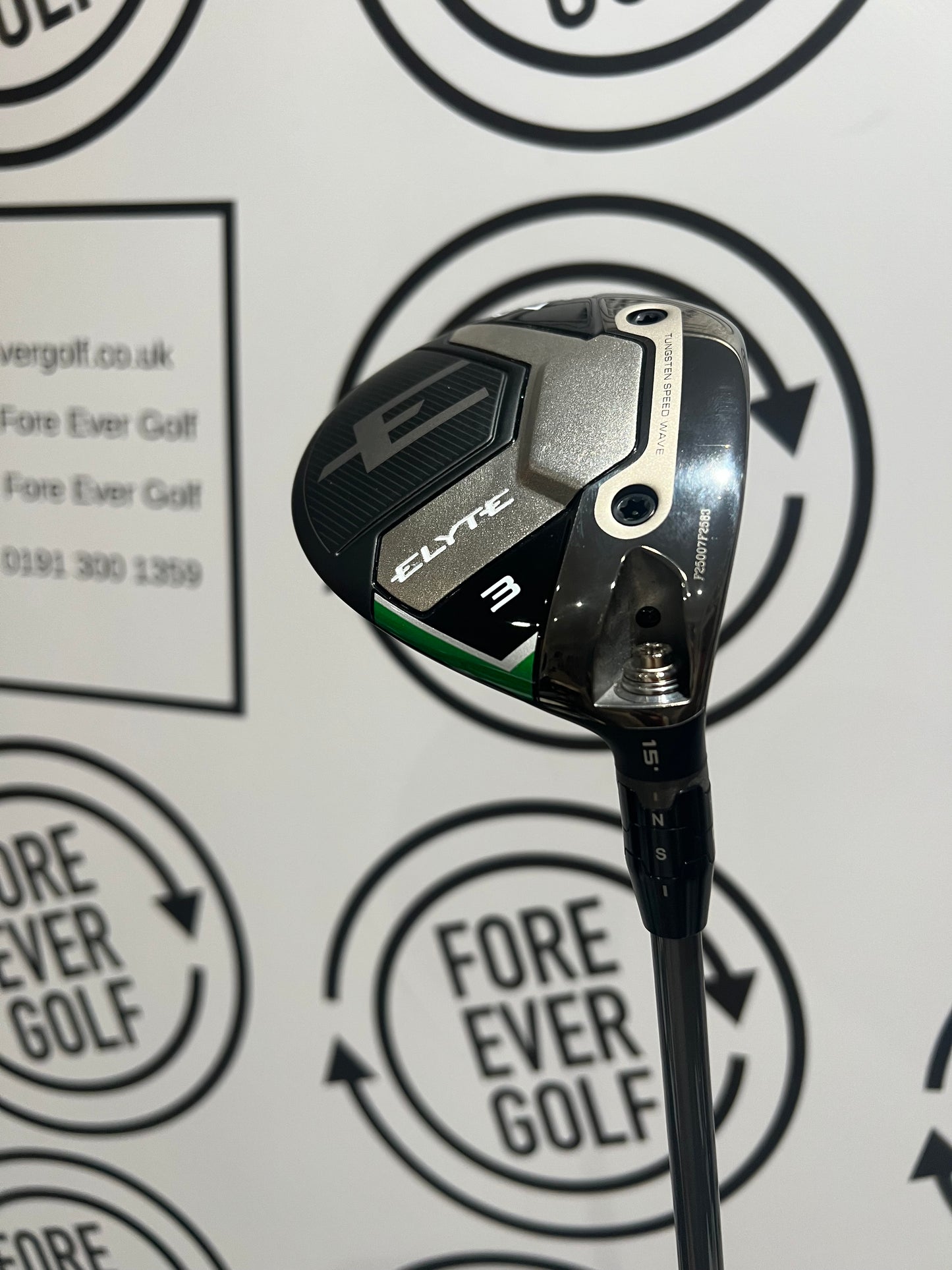 CALLAWAY ELYTE 3 WOOD / 15 Deg / Mens RH / 60g Reg Flex