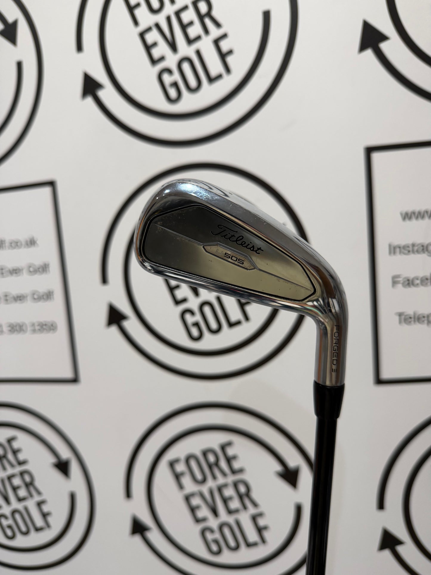 TITLEIST U505 1 IRON DRIVING IRON / Mens RH / 80g Stiff Flex