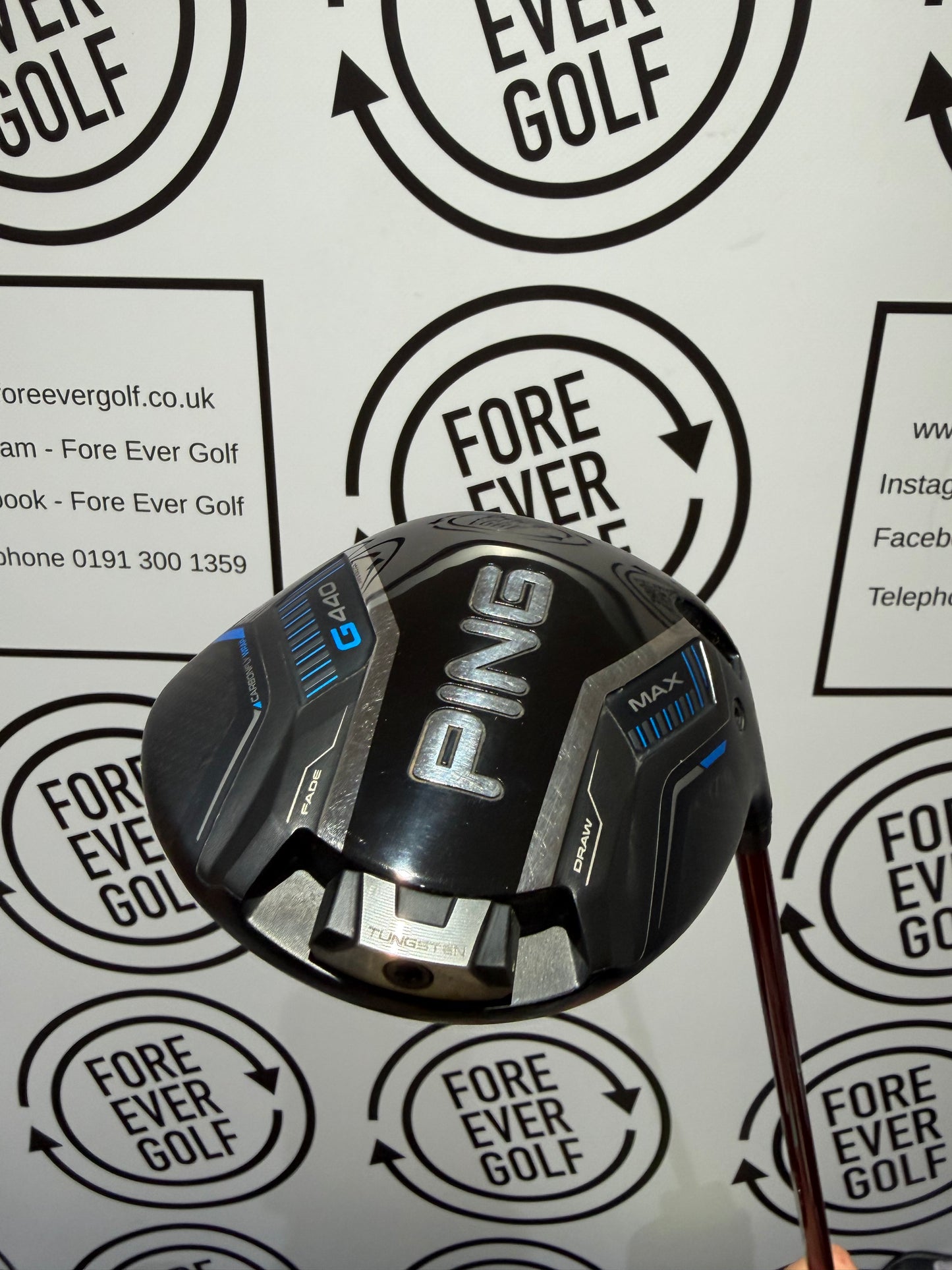 PING G440 MAX DRIVER / 10.5 Deg / RH / 60g Reg Flex