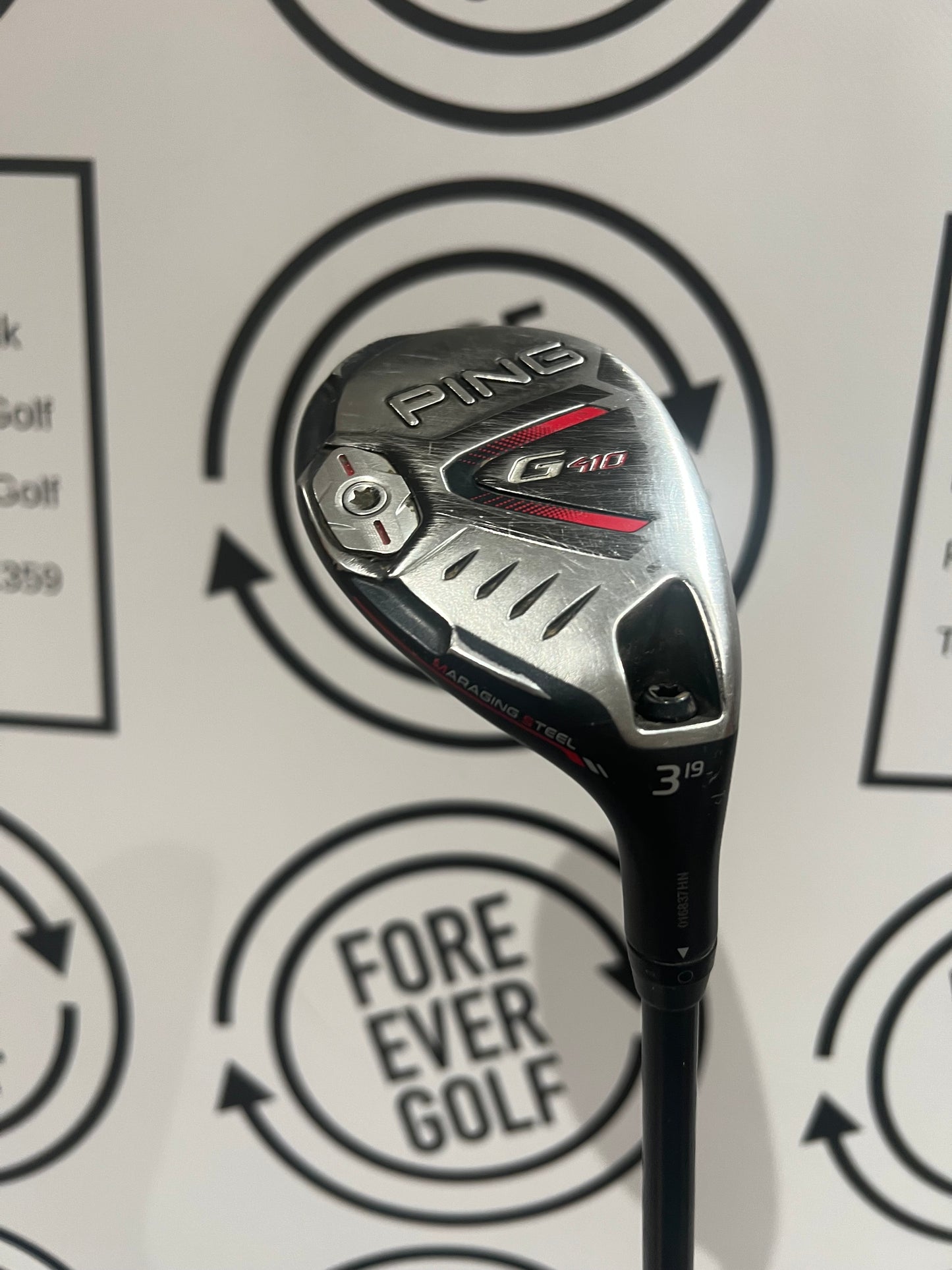 PING G410 3 HYBRID (19 Deg), Mens RH, 70g Reg Flex