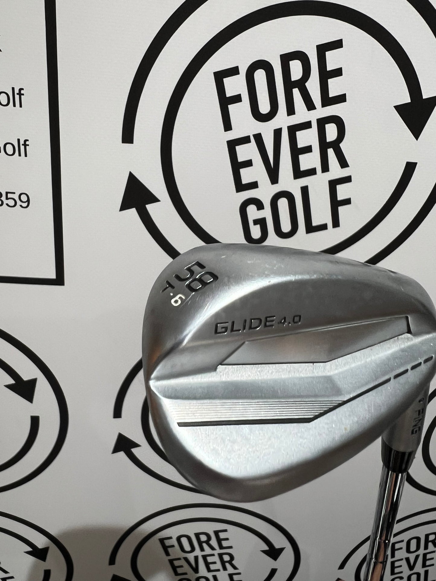 PING GLIDE 4.0 LOB WEDGE / 58 Deg (T - 6) / RH / Black Dot / Wedge Flex
