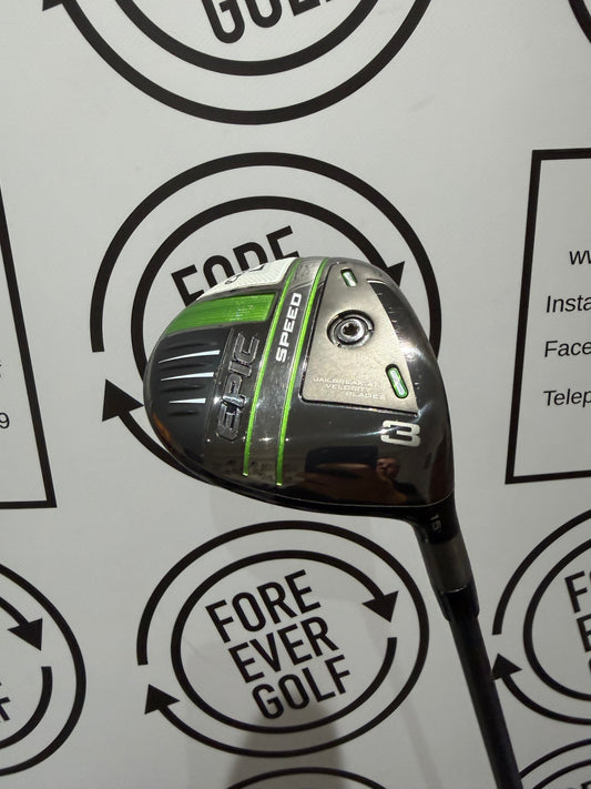 CALLAWAY EPIC SPEED 3 WOOD / 15 Deg / RH / 60g Reg Flex