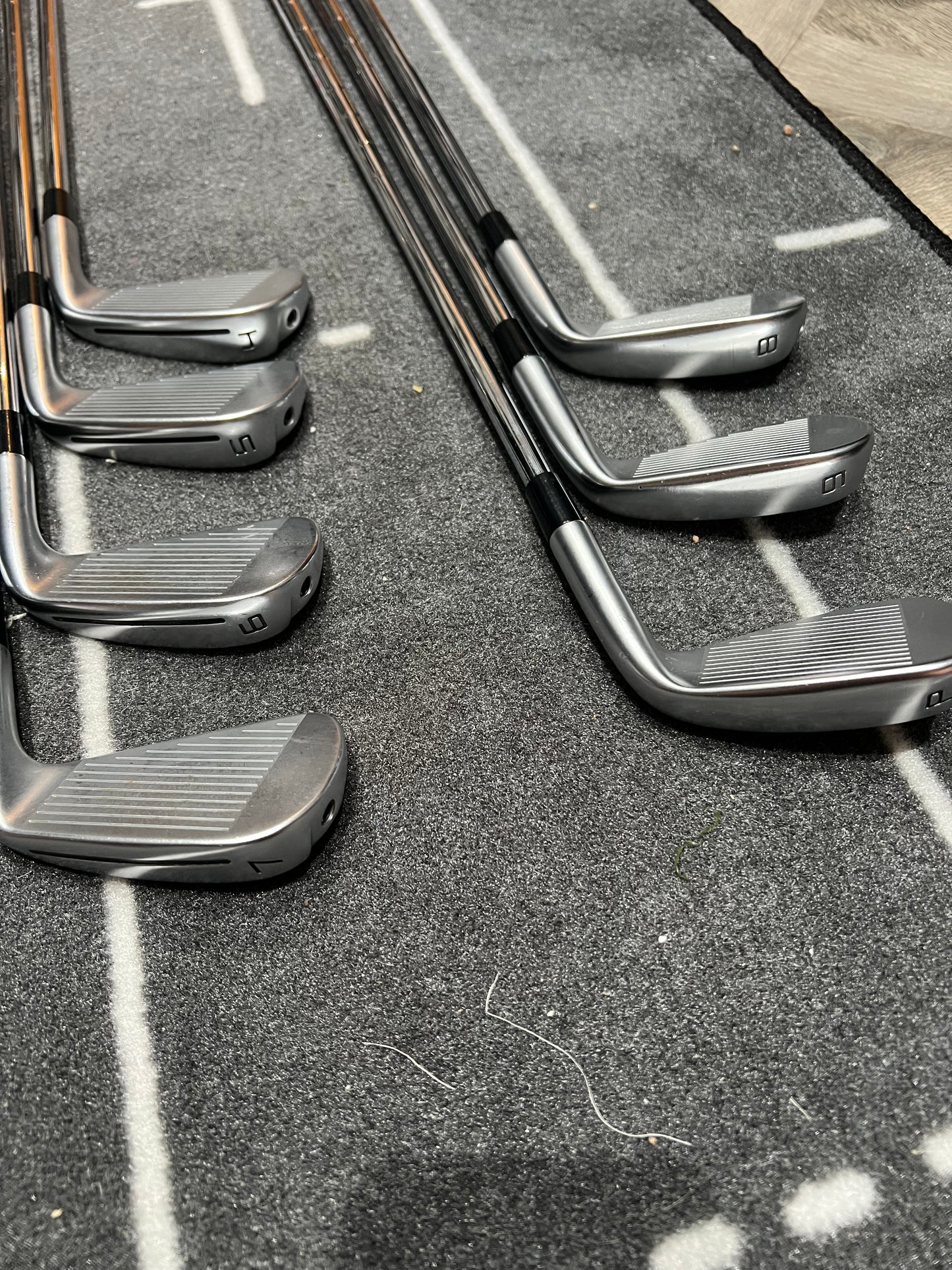 TAYLORMADE P790 IRONS (2021), / 4 - PW / Mens LH / 105g Reg Flex