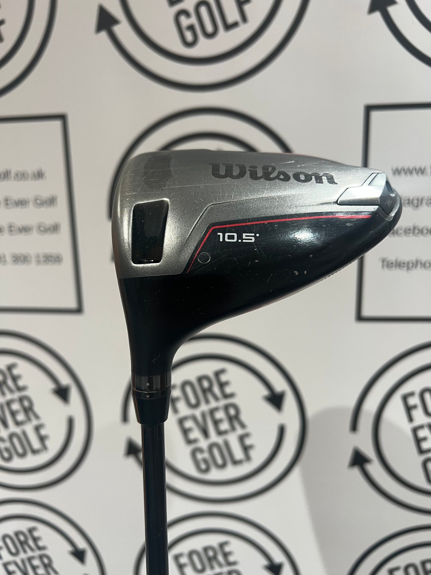 WILSON DYNAPWR DRIVER (10.5 Deg), Mens LH, 50g Reg Flex