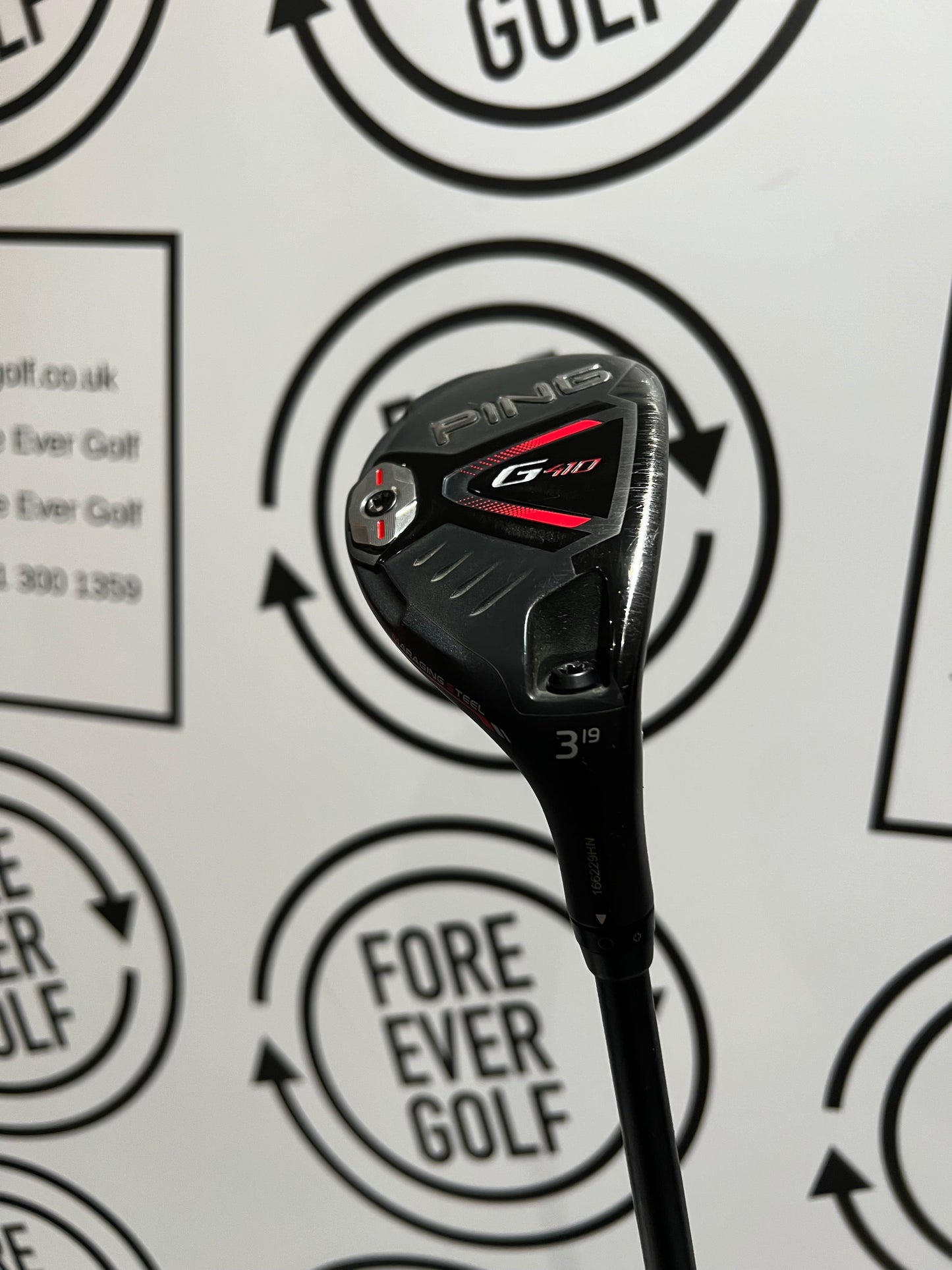 PING G410 3 HYBRID / 19 Deg / Mens RH / 70g Stiff Flex