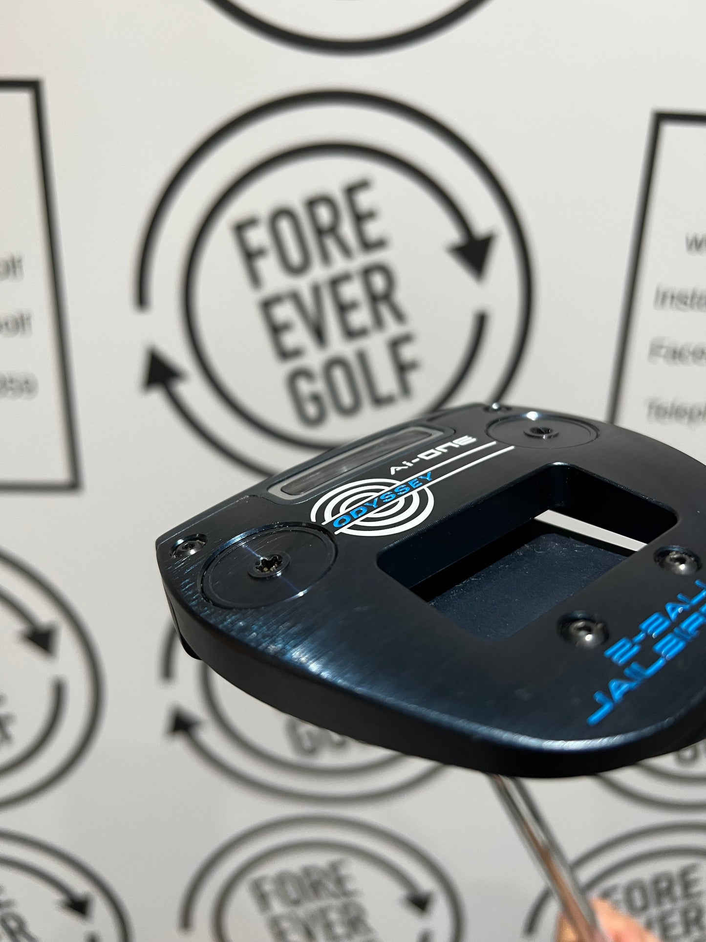 ODYSSEY Ai ONE 2-BALL JAILBIRD PUTTER / Mens RH / 33.5”