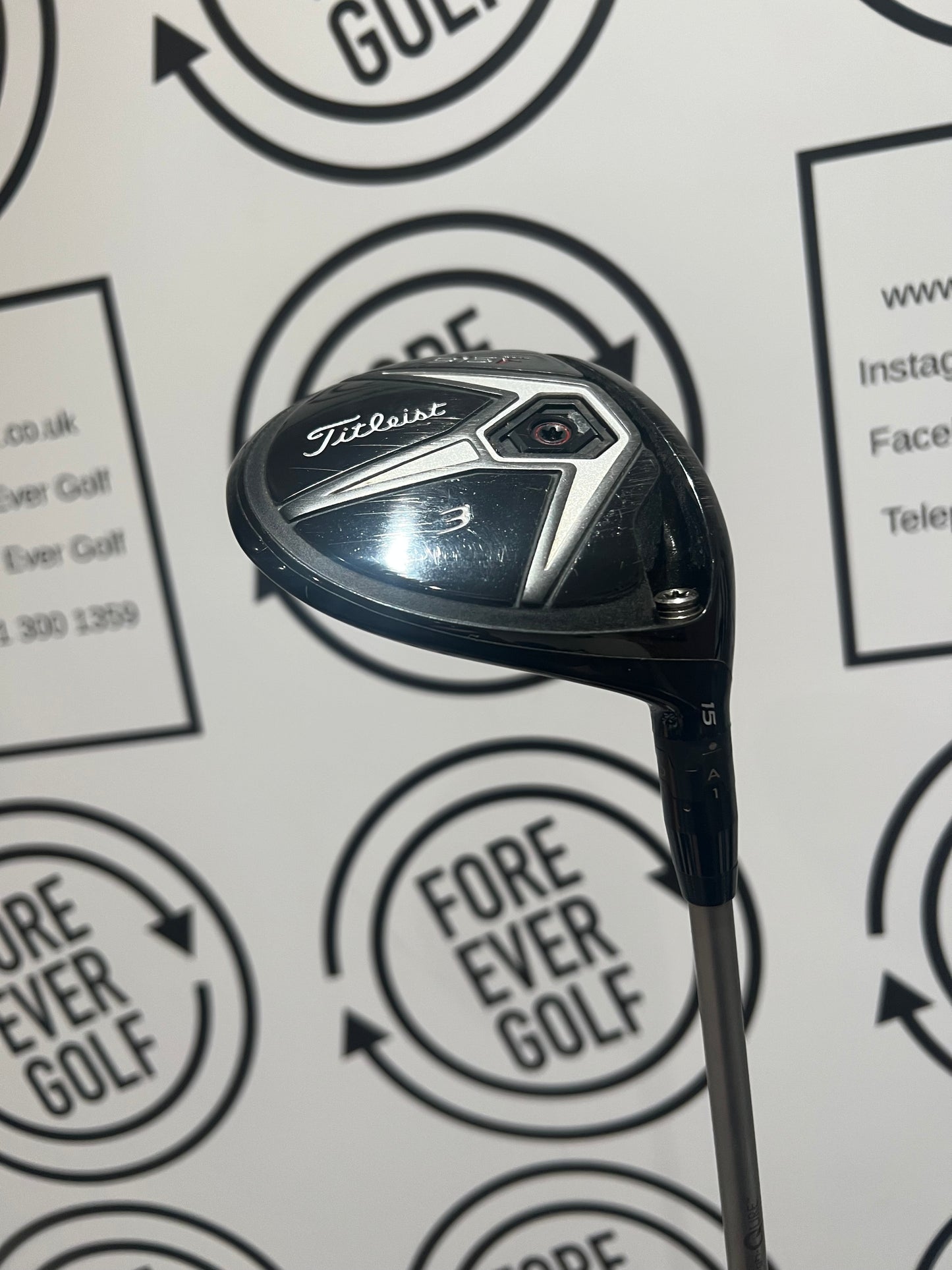 TITLEIST 915F 3 WOOD / 15 Deg / Mens RH / 70g Reg Flex