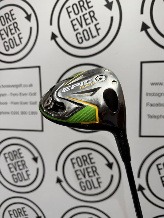 CALLAWAY EPIC FLASH DRIVER / 10.5 Deg / RH / 65g Reg Flex