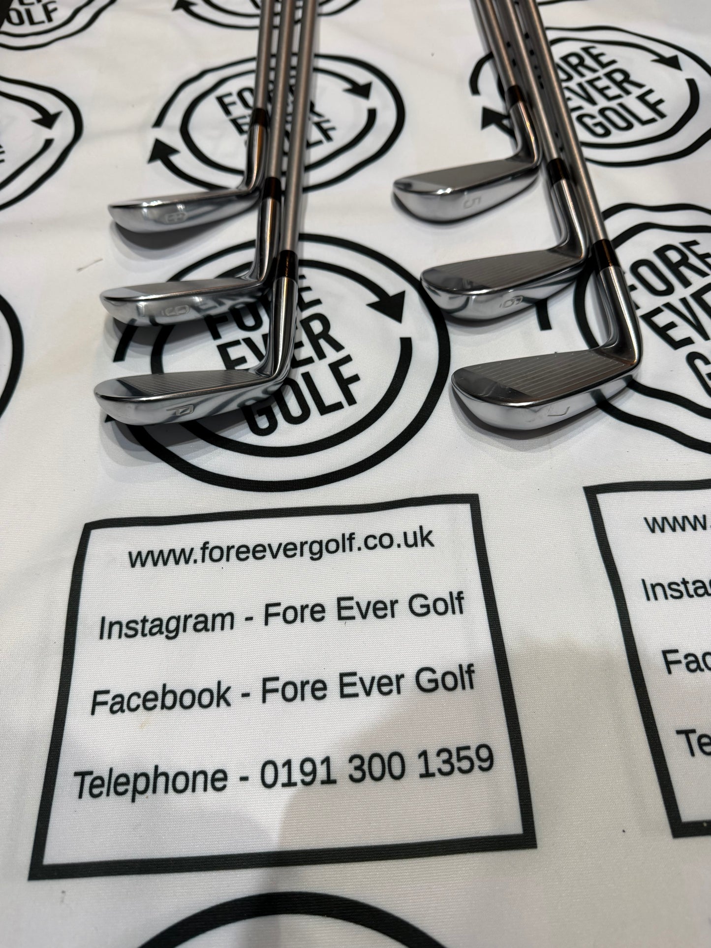 MIZUNO PRO 243 IRONS / 5 - PW / RH / 130g X-Stiff Flex C TAPER Shafts