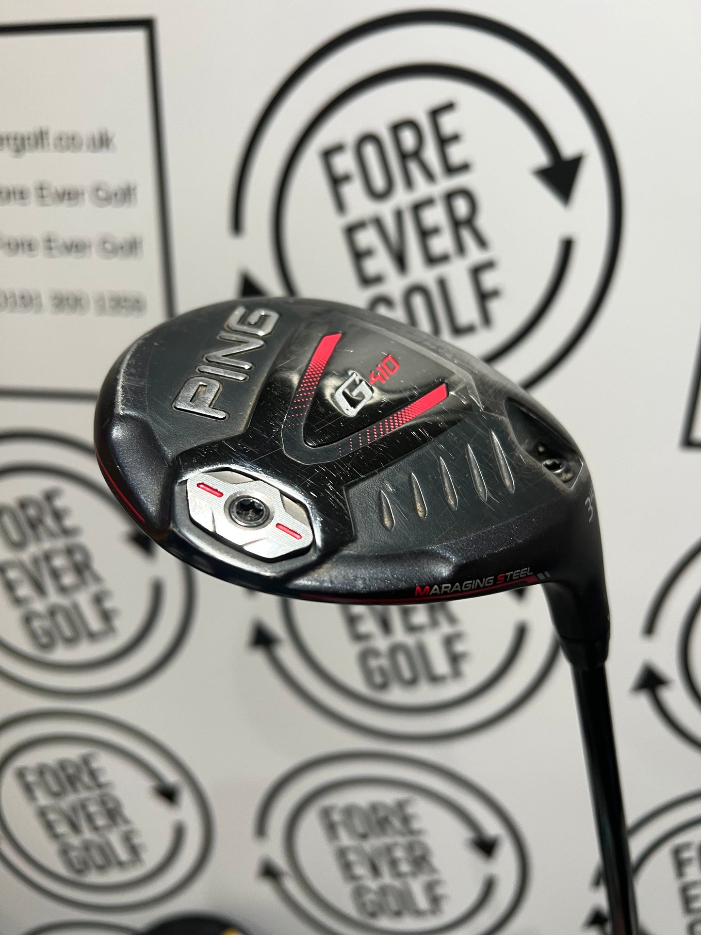 PING G410 3 WOOD / 14.5 Deg / Mens RH / 60g Stiff Flex