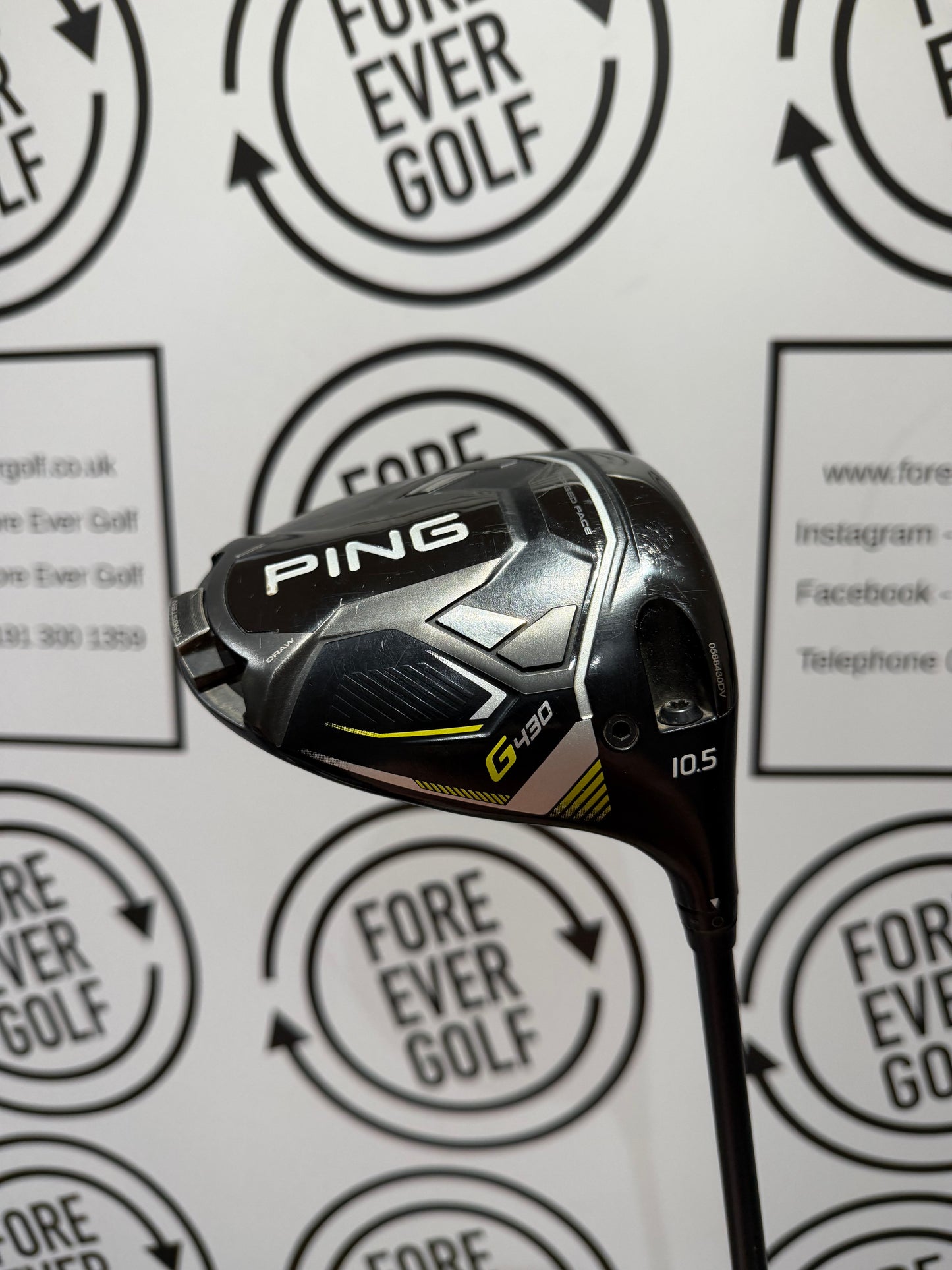 PING G430 MAX DRIVER / 10.5 Deg / RH / 75g X-Stiff Flex