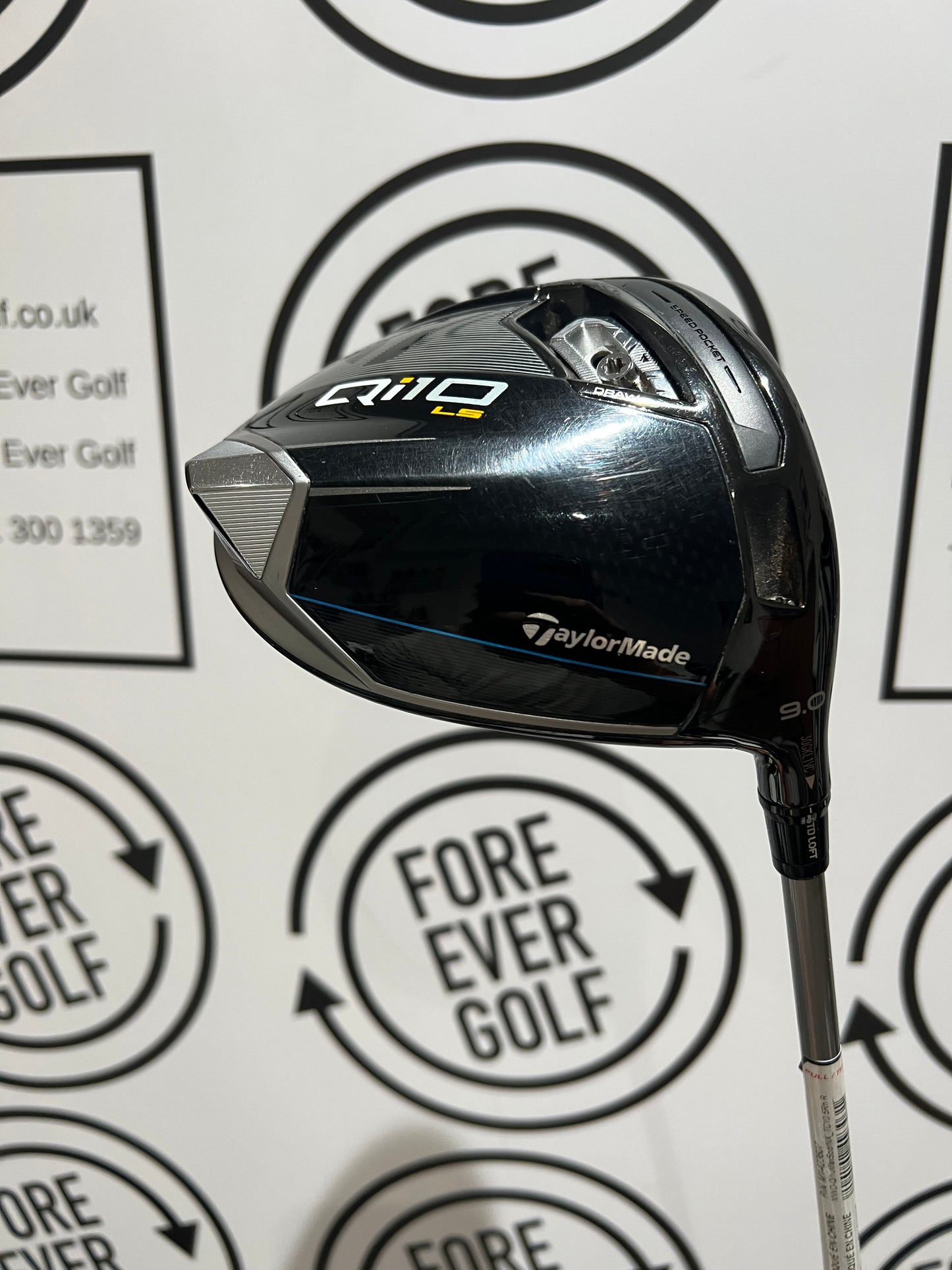 TAYLORMADE Qi10 LS DRIVER / 9 Deg / Mens RH / 50g Reg Flex
