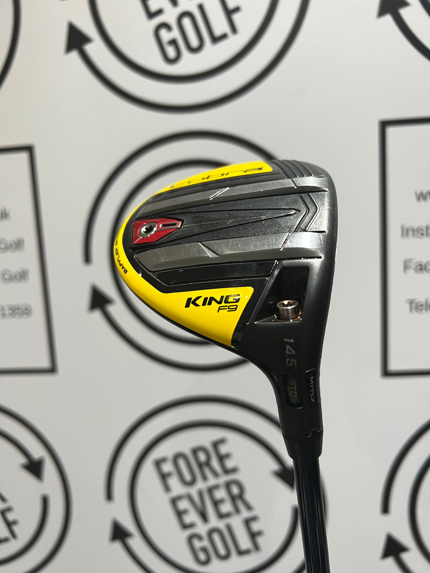 COBRA F9 3 WOOD / 15 Deg / RH / 70g Stiff Flex