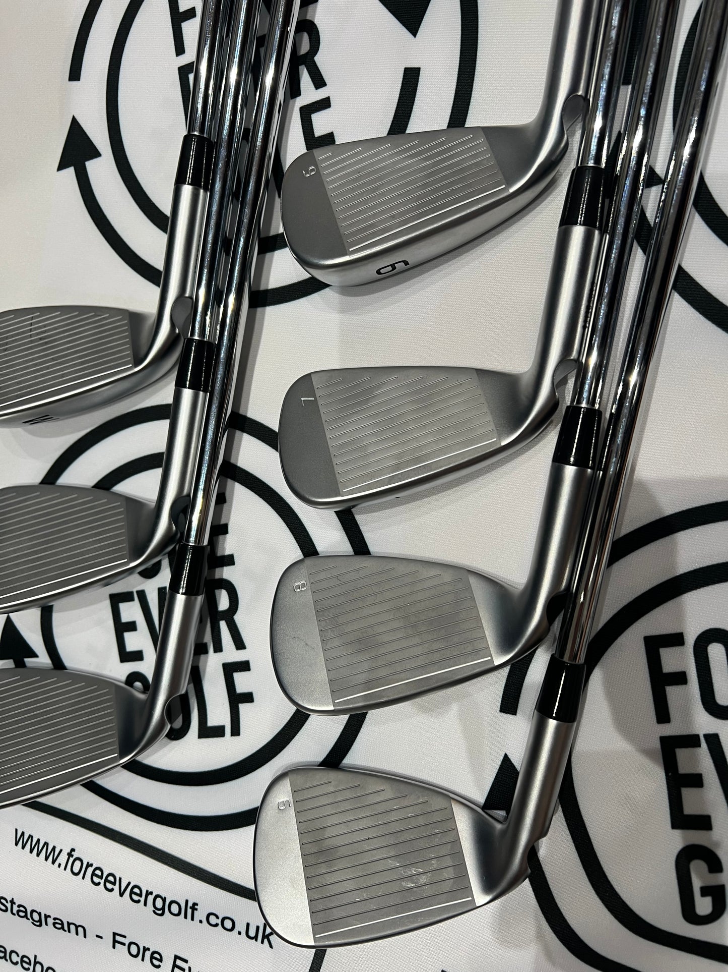 PING G430 IRONS / 6 - SW / Black Dot / 98g Reg Flex / Mens RH