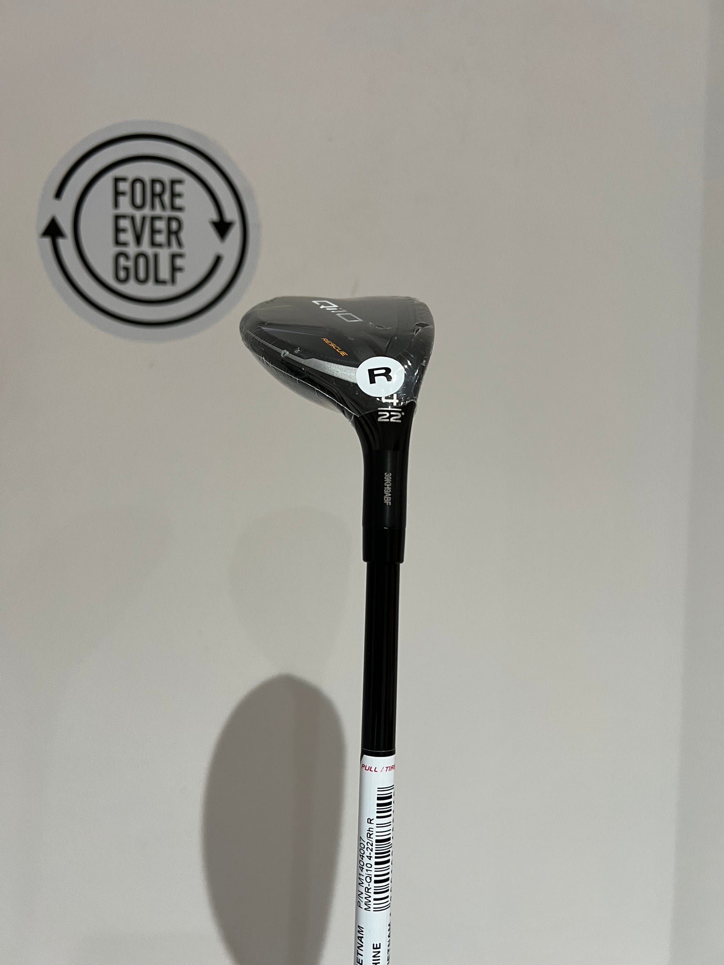 TAYLORMADE QI10 4 HYBRID (22 Deg), Mens RH, 60g Regular Flex
