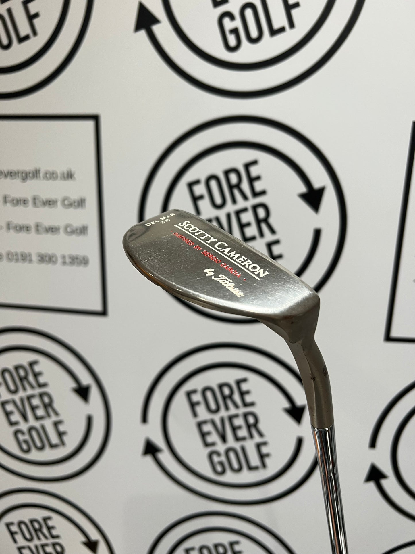 SCOTTY CAMERON ‘Inspired by Sergio Garcia’ Del Mar 3.5 Putter / 35” / RH