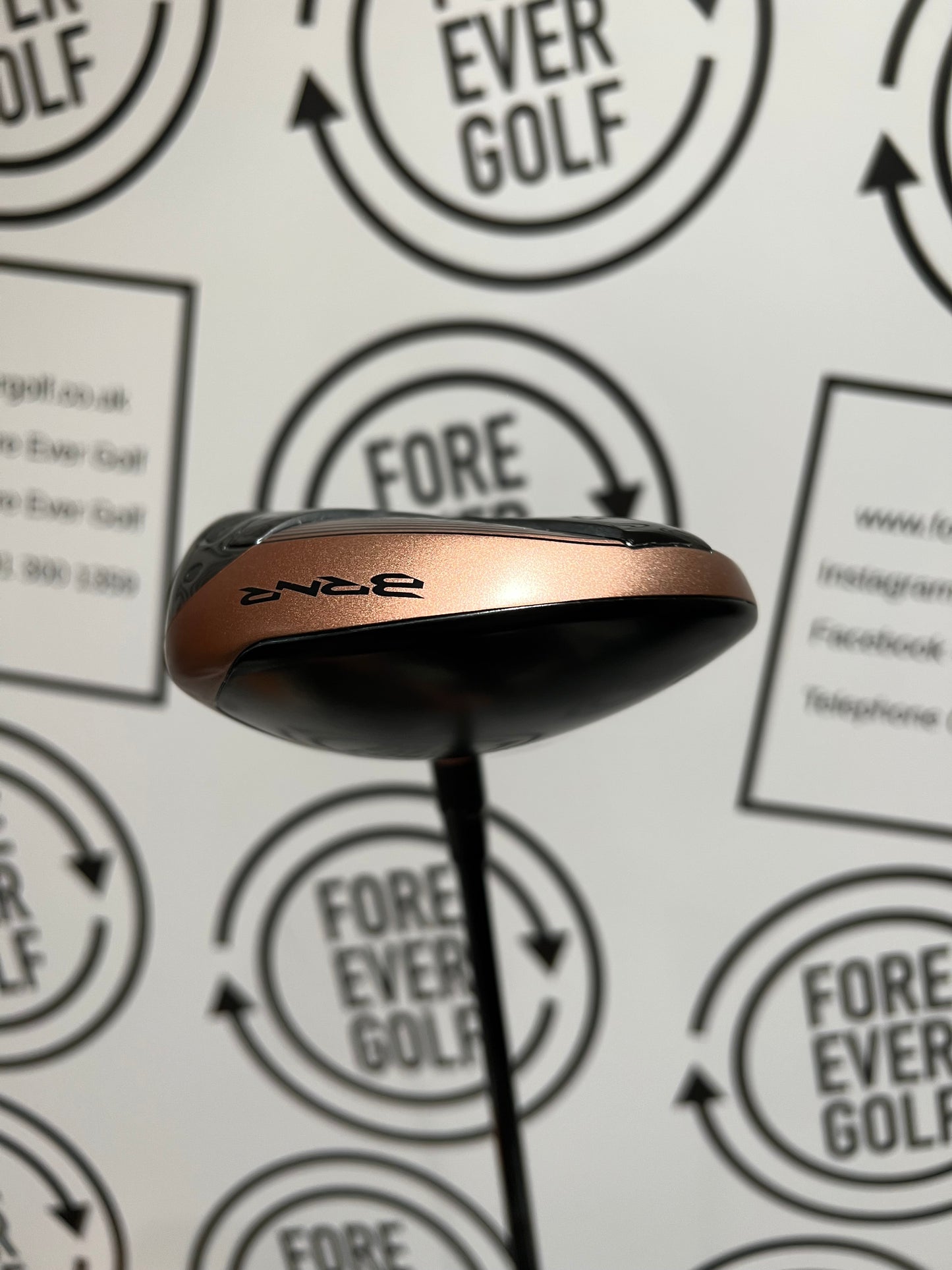 TAYLORMADE BRNR MINI COPPER DRIVER / 11.5 Deg / Mens RH / 65g Stiff Flex