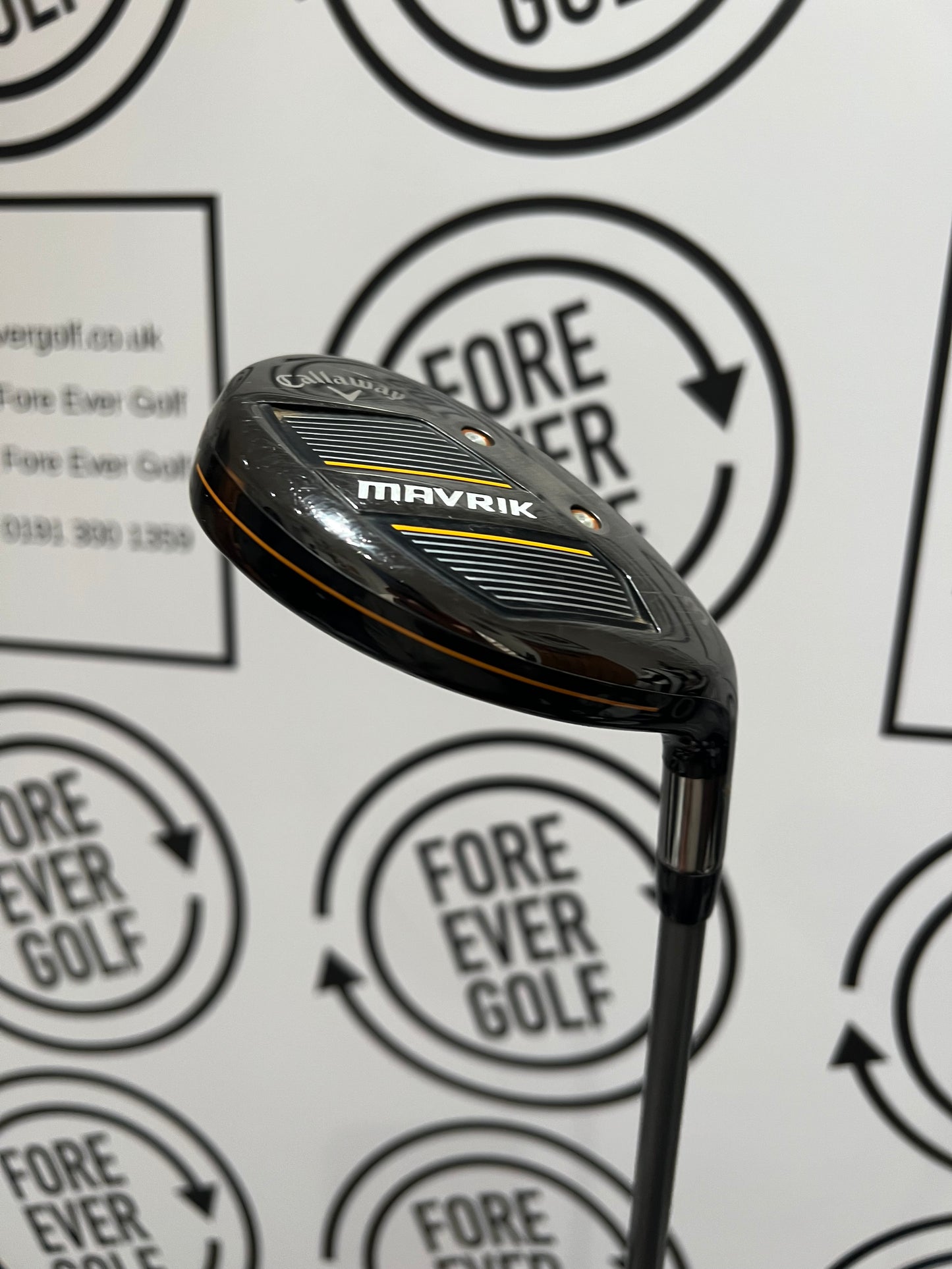 CALLAWAY MAVRIK 3 HYBRID / 18 Degree / RH / 65g Regular Flex