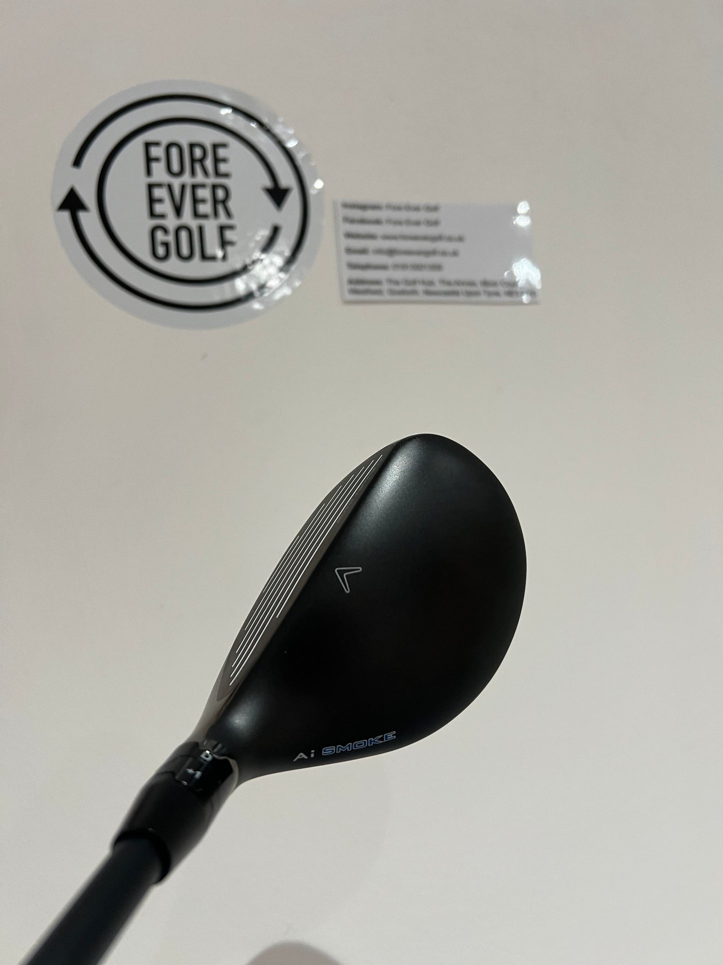 CALLAWAY A.i SMOKE HL 5 HYBRID (24 Deg), Mens RH, 50g Regular Shaft