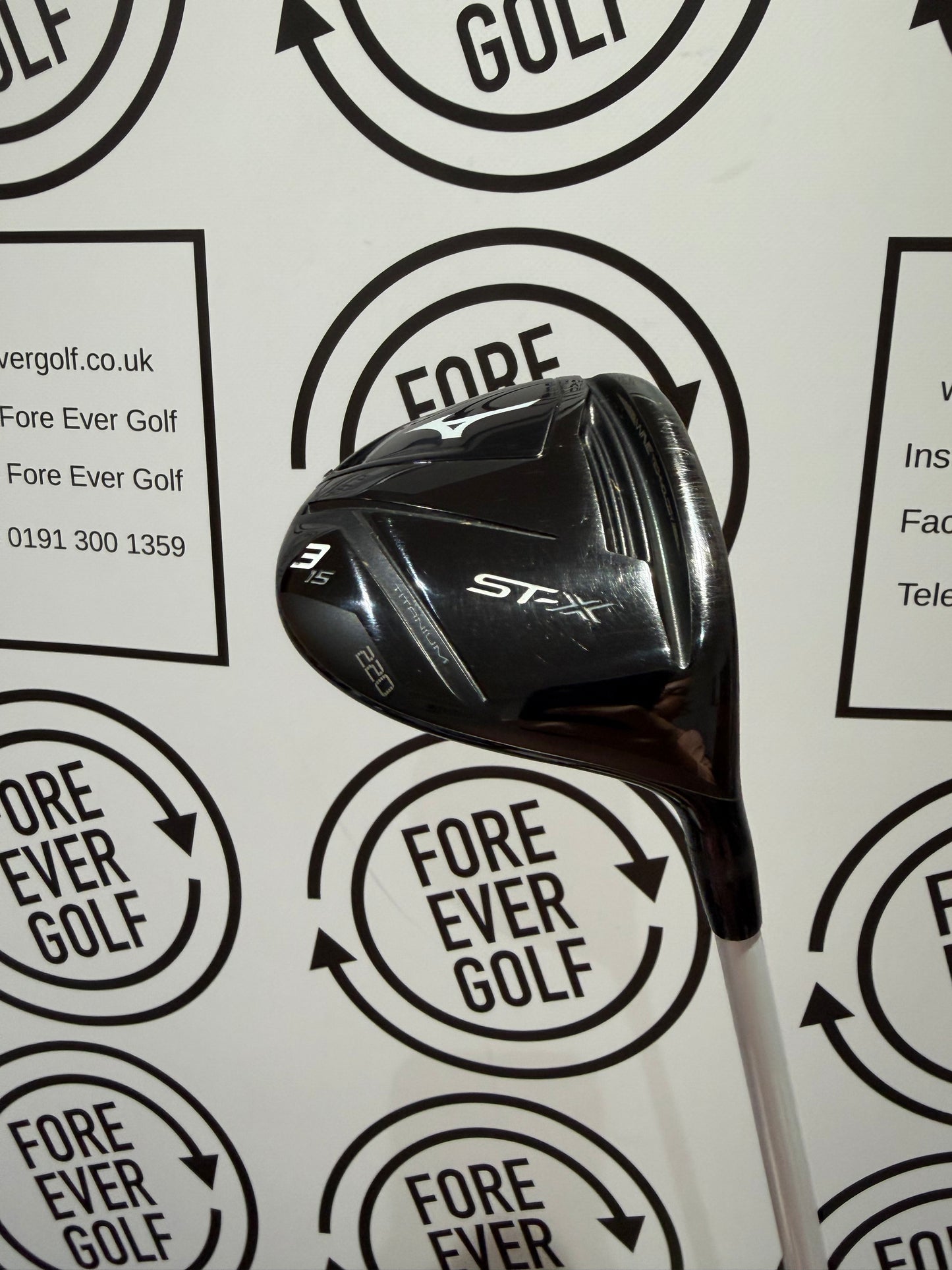 MIZUNO ST-X 220 3 WOOD / 15 Degree / RH / 50g Reg Flex