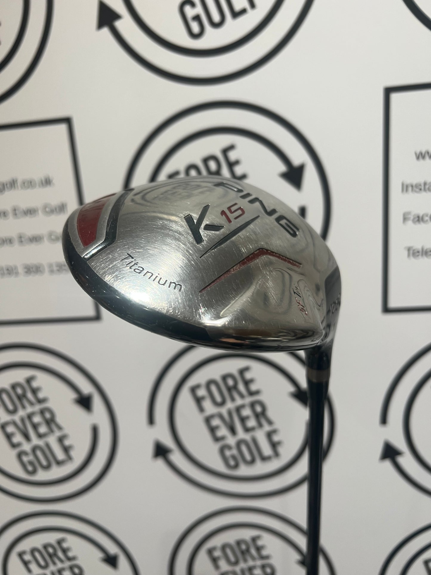 PING K15 SF TEC DRIVER / 10.5 Deg / Mens RH / Regular Flex