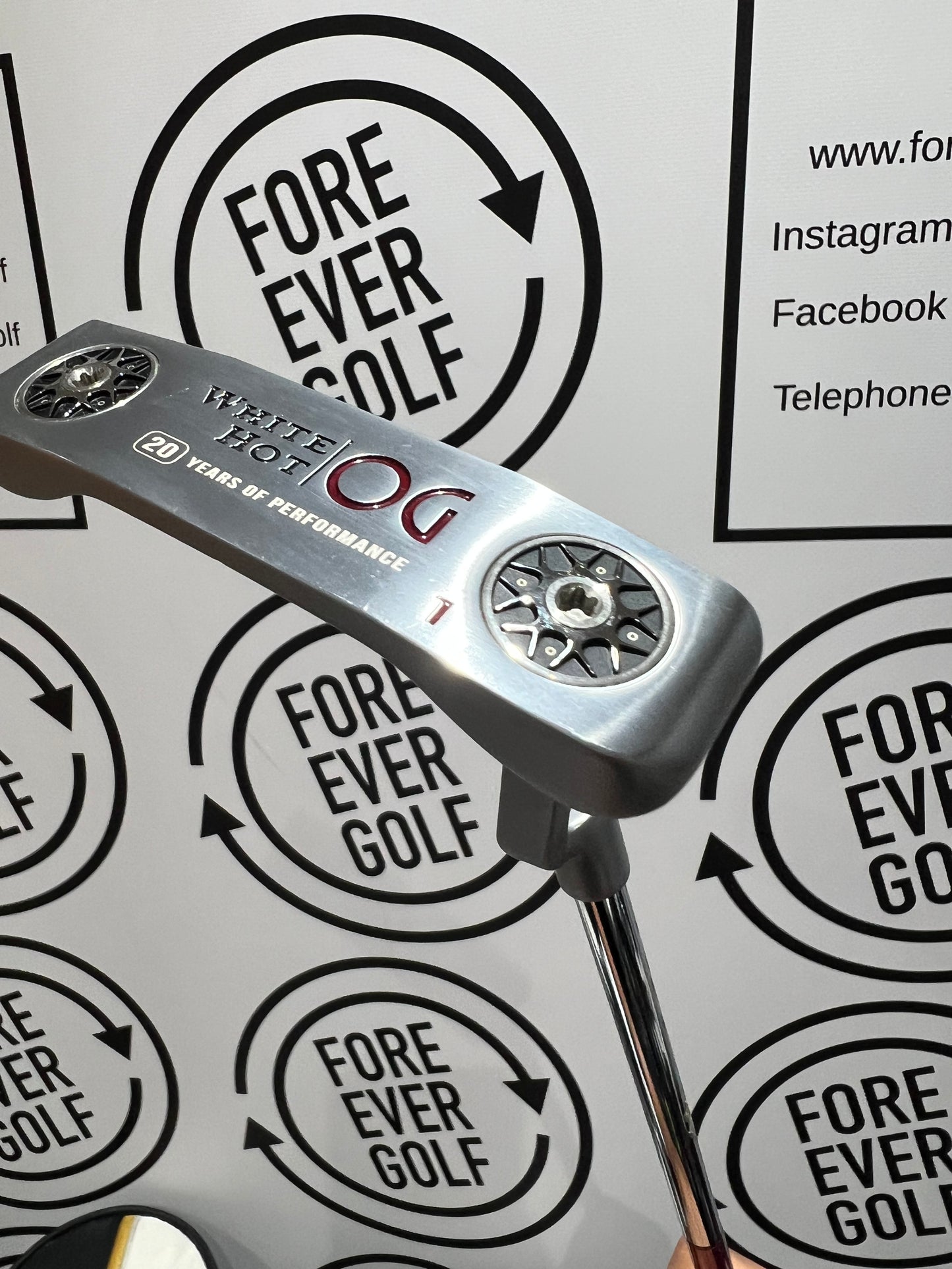 ODYSSEY WHITE HOT OG #1 PUTTER / 34” / Mens RH
