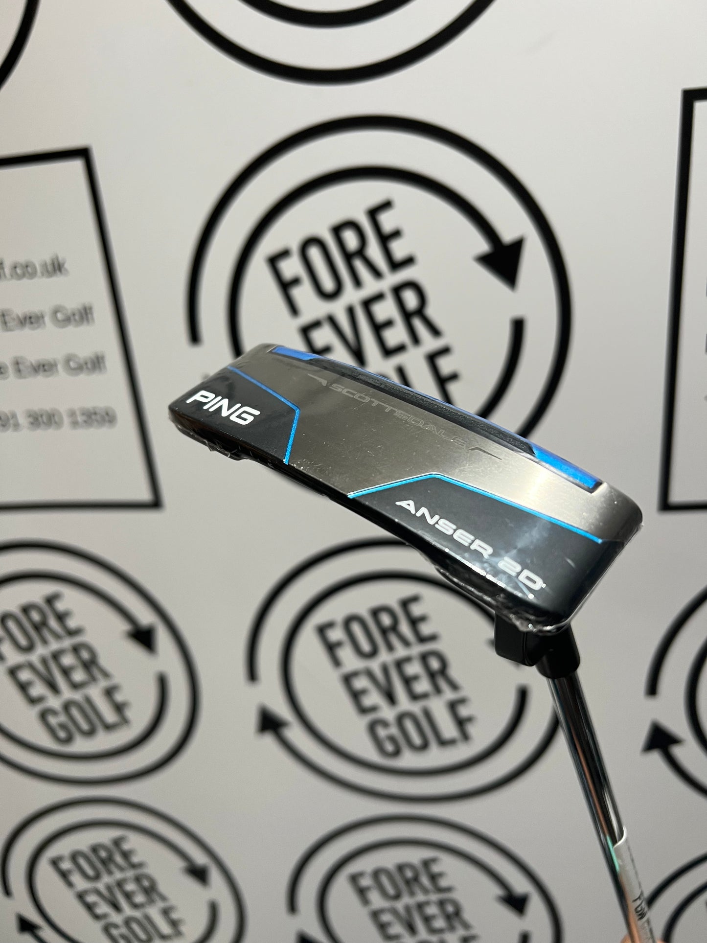 PING SCOTTSDALE 2025 ANSER 2D PUTTER / Black Dot / 34” / RH