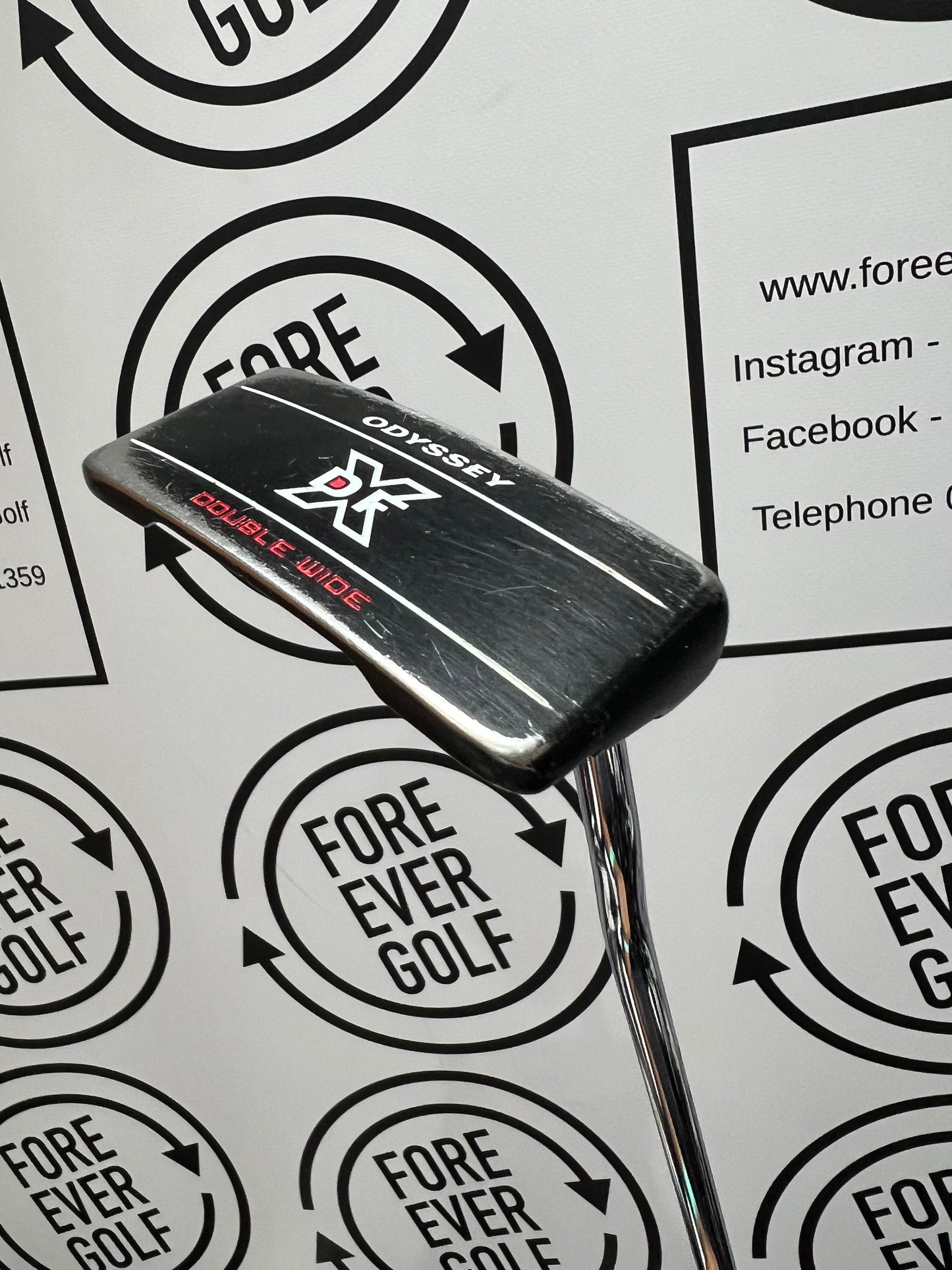 ODYSSEY DFX DOUBLE WIDE PUTTER / 34” / Mens RH