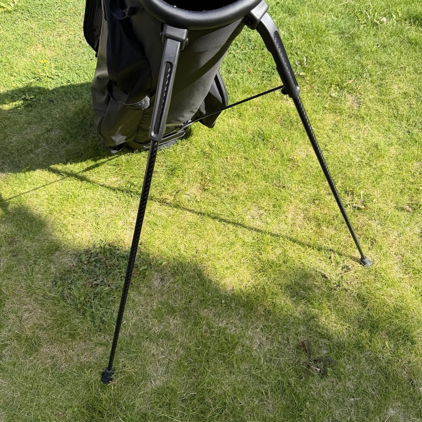 VESSEL LUX AIR Stand Golf Bag / Black / 6 Way Divider / MINT USED