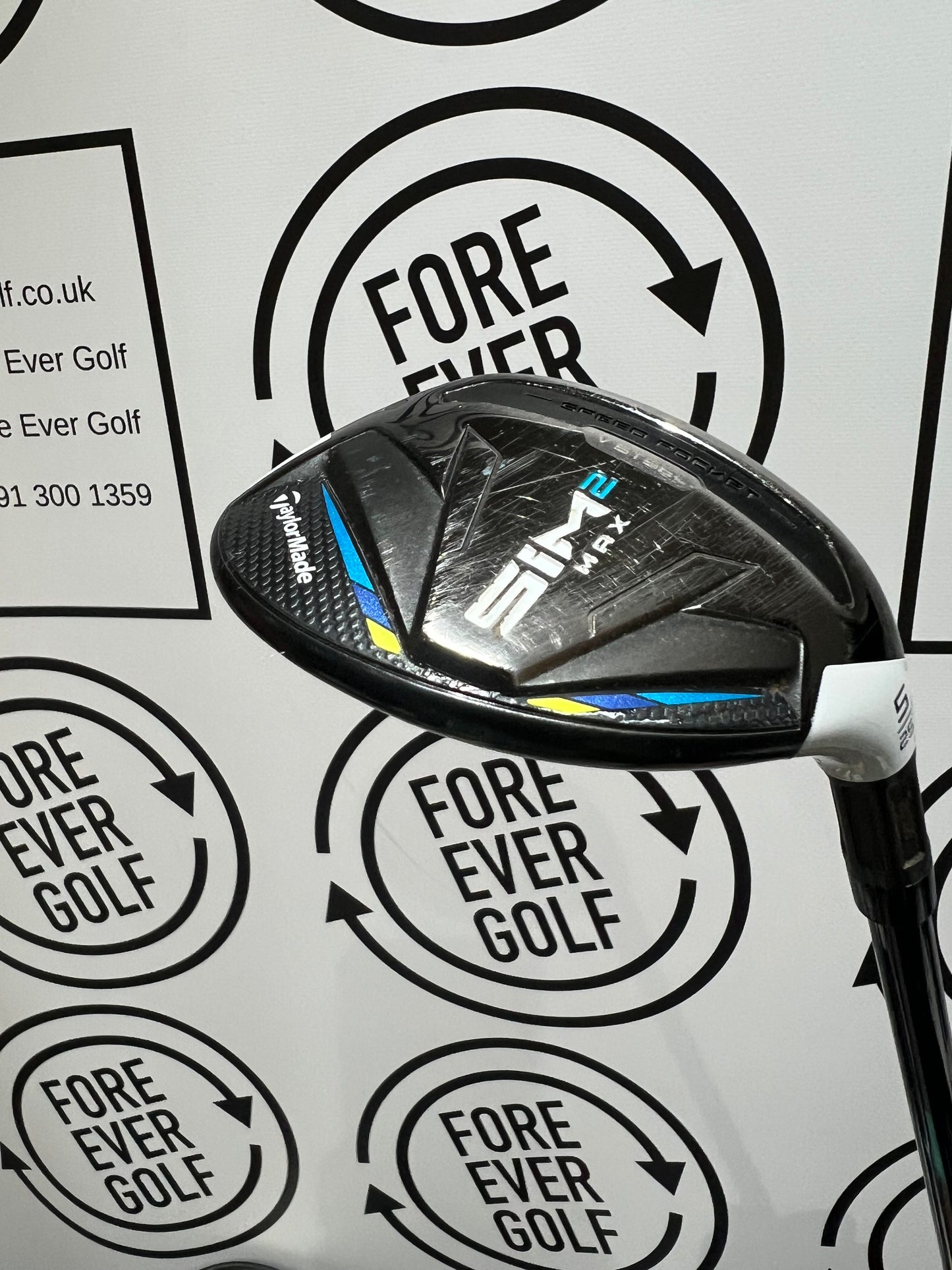 TAYLORMADE SIM2 MAX 5 HYBRID / 26 Deg / Mens RH / 60g Reg Flex